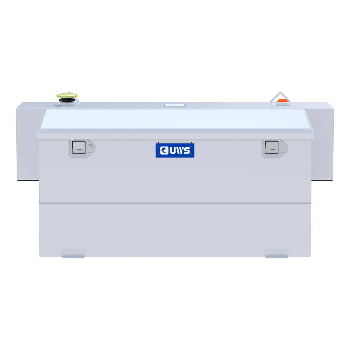 UWS ST-100HH-CB-W White Hammerhead-Style 100-Gallon Steel-Aluminum Combo Transfer Tank