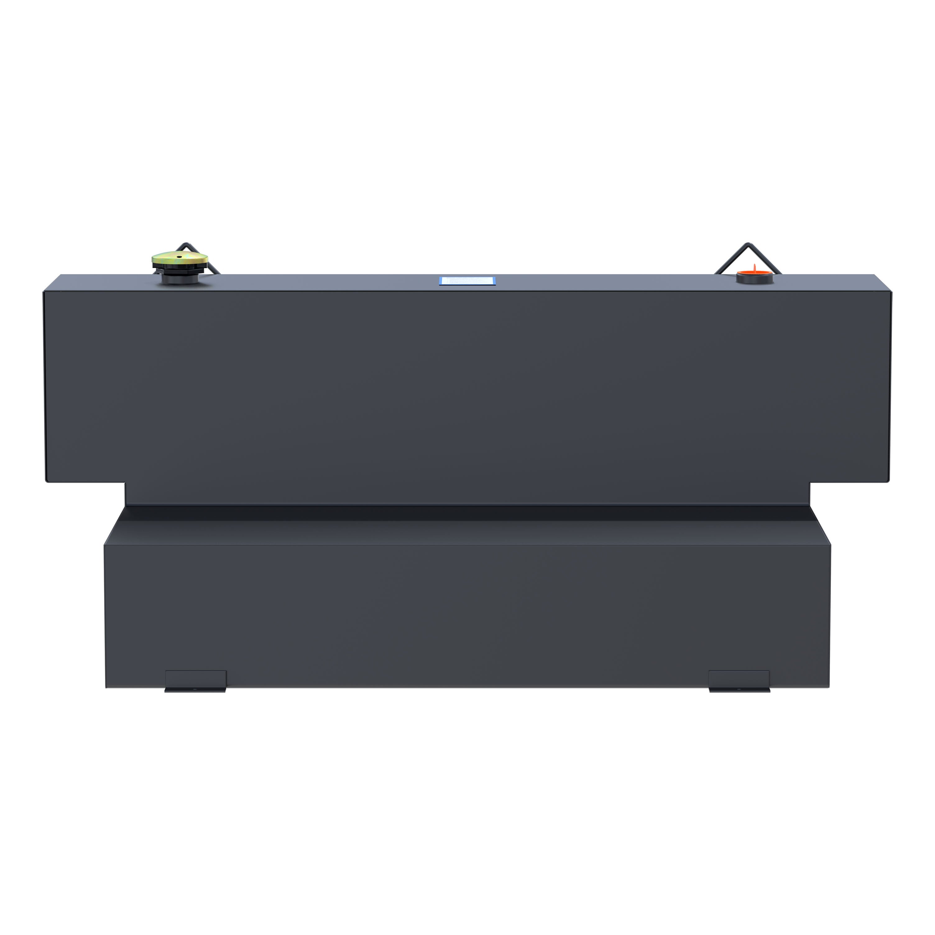 UWS ST-100HH-MB Matte Black Hammerhead-Style 100-Gallon L-Shape Steel Transfer Tank
