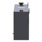 UWS ST-45-R-MB Matte Black 45-Gallon Rectangle Steel Transfer Tank