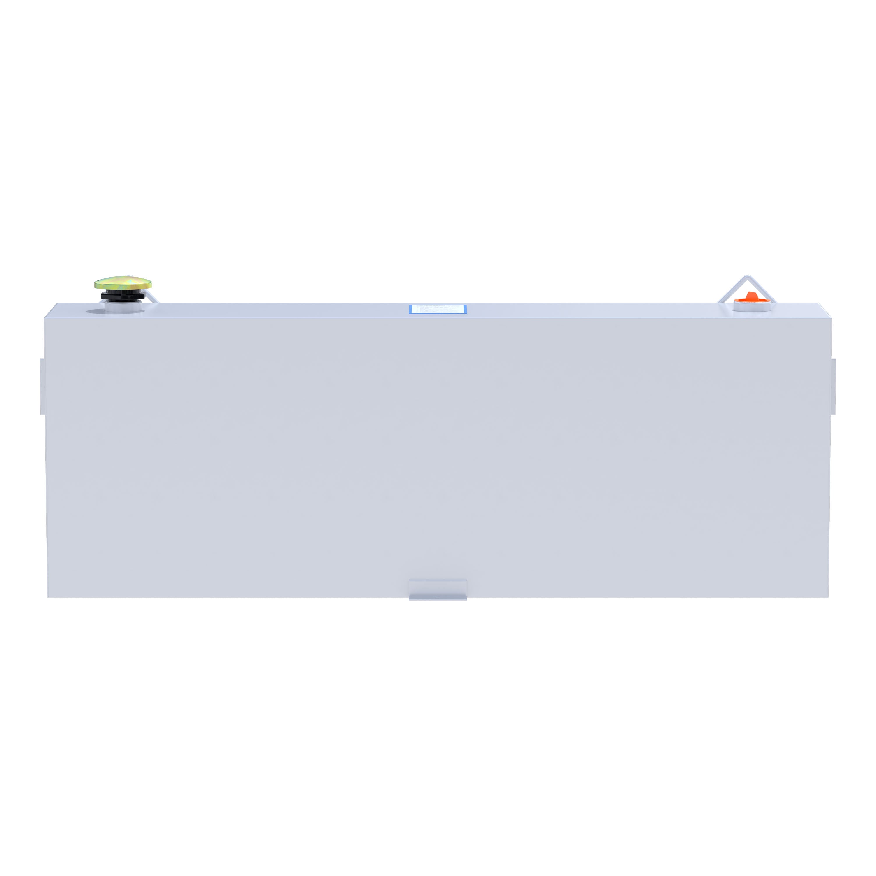 UWS ST-45-R-W White 45-Gallon Rectangle Steel Transfer Tank