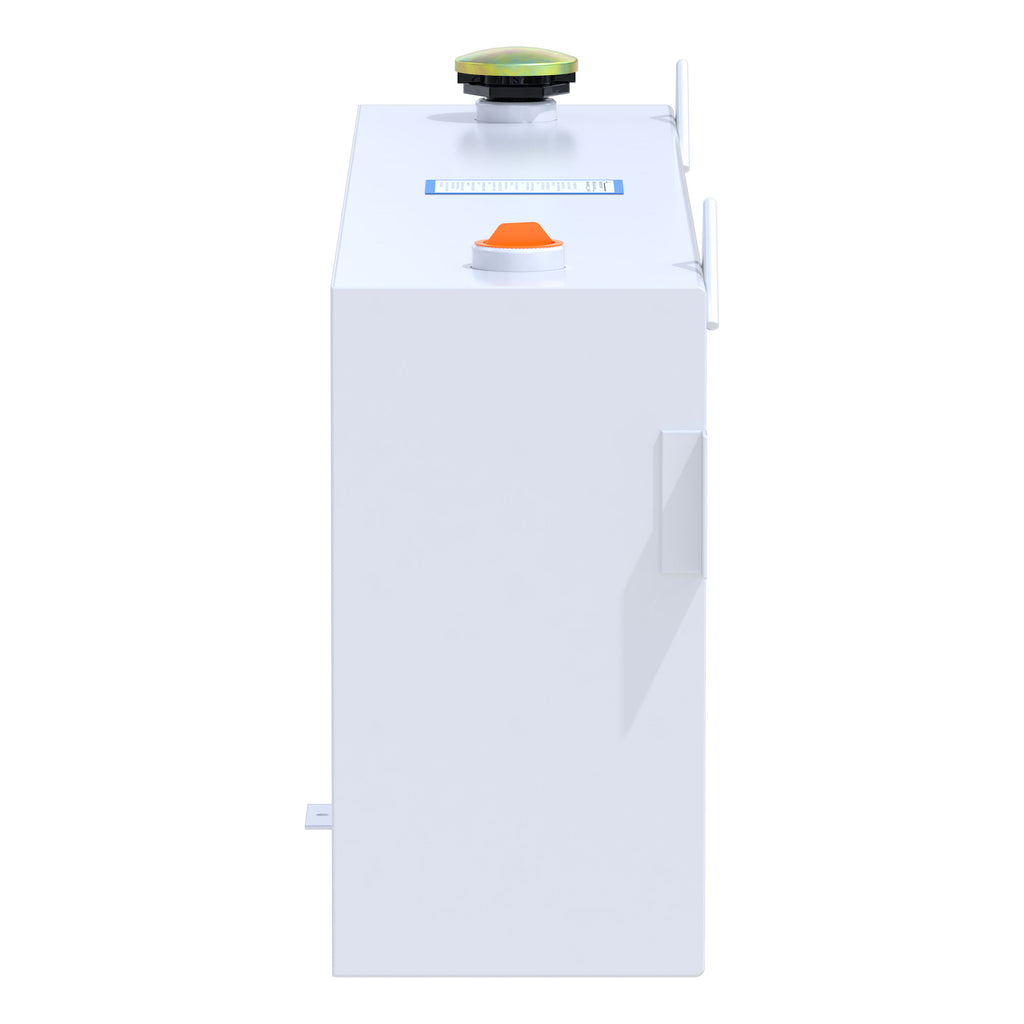 UWS ST-45-R-W White 45-Gallon Rectangle Steel Transfer Tank