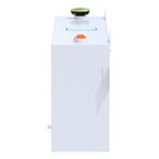 UWS ST-45-R-W White 45-Gallon Rectangle Steel Transfer Tank