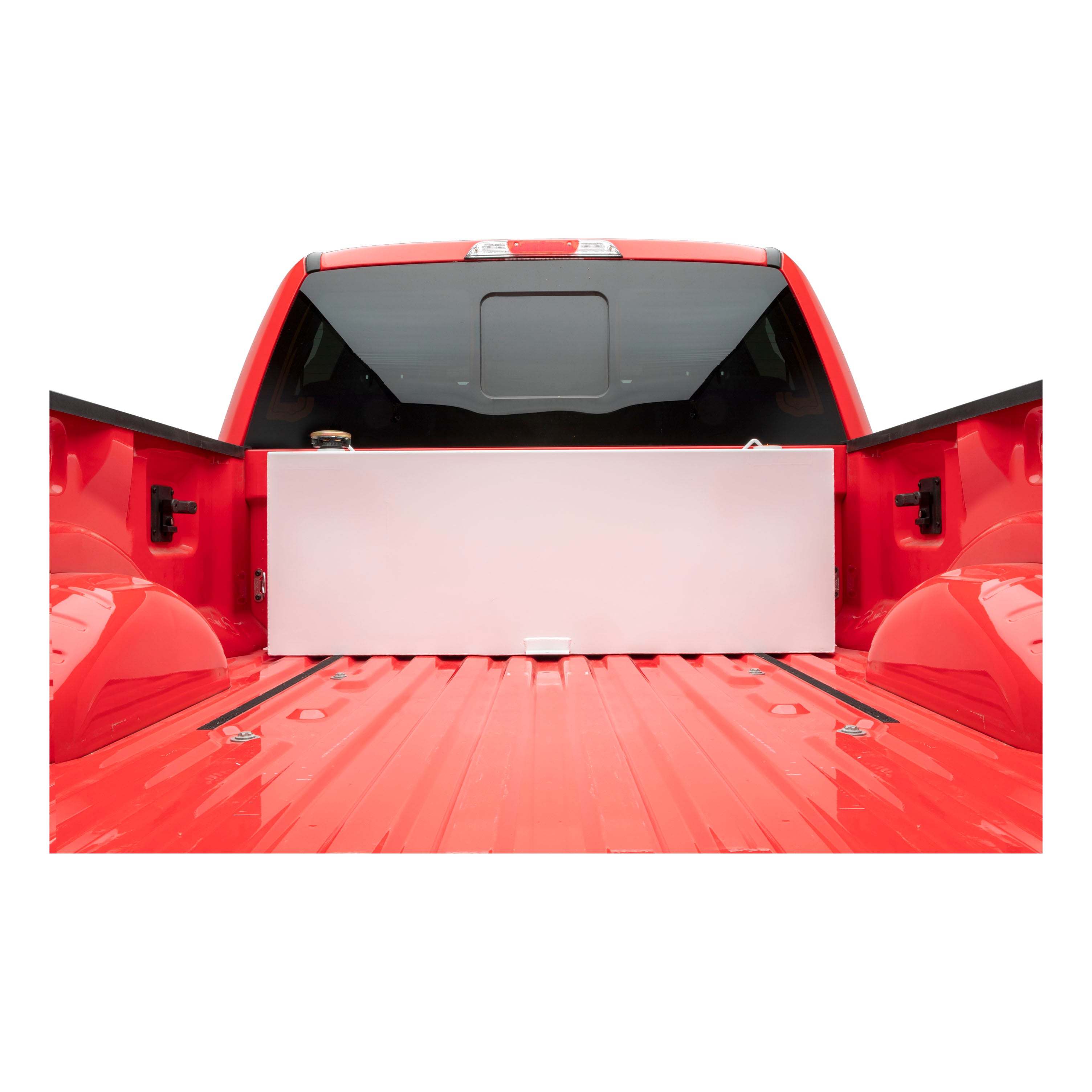 UWS ST-45-R-W White 45-Gallon Rectangle Steel Transfer Tank