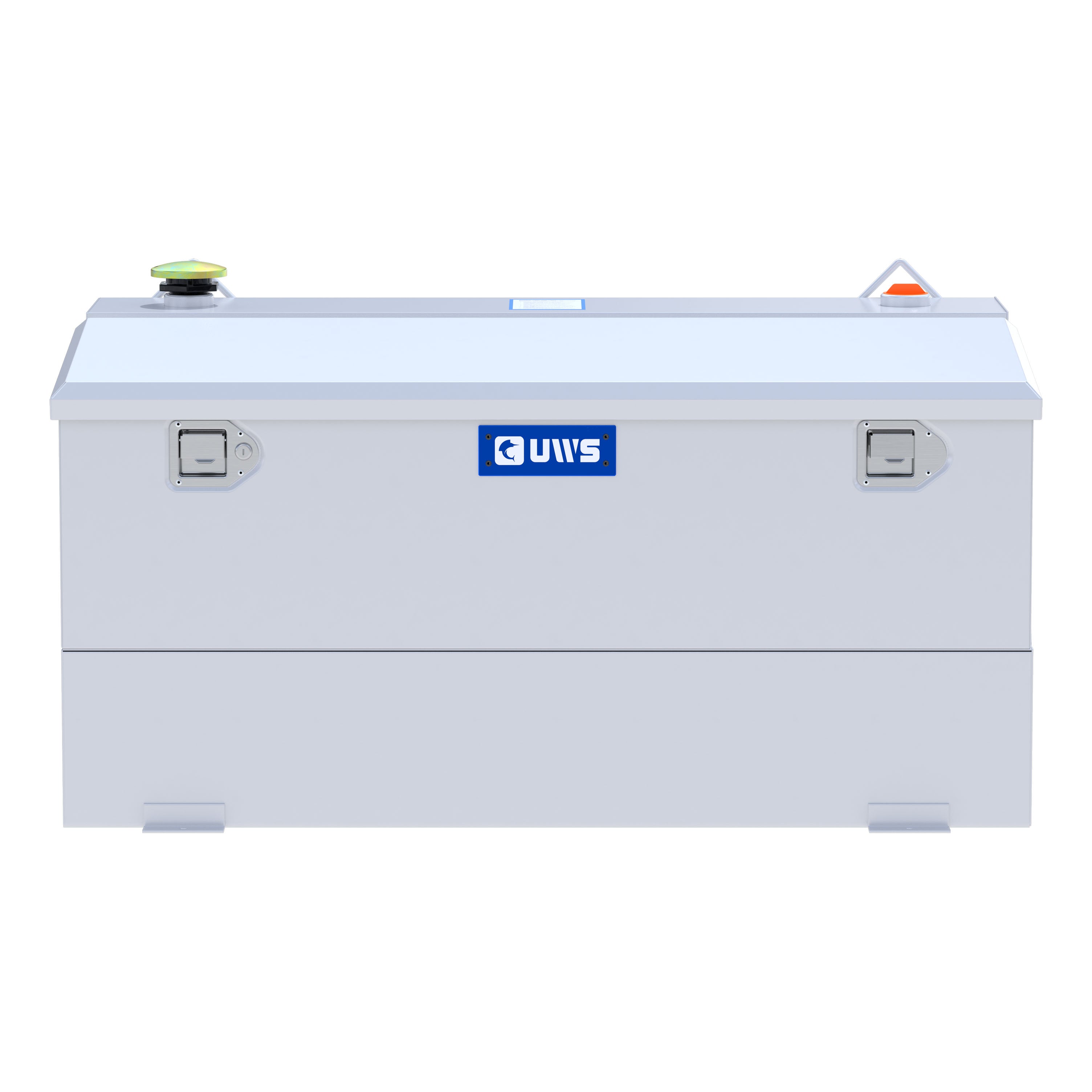 UWS ST-75-COMBO-W White 75-Gallon Steel-Aluminum Combo Transfer Tank