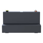 UWS ST-75-L-MB Matte Black 75-Gallon L-Shape Steel Transfer Tank