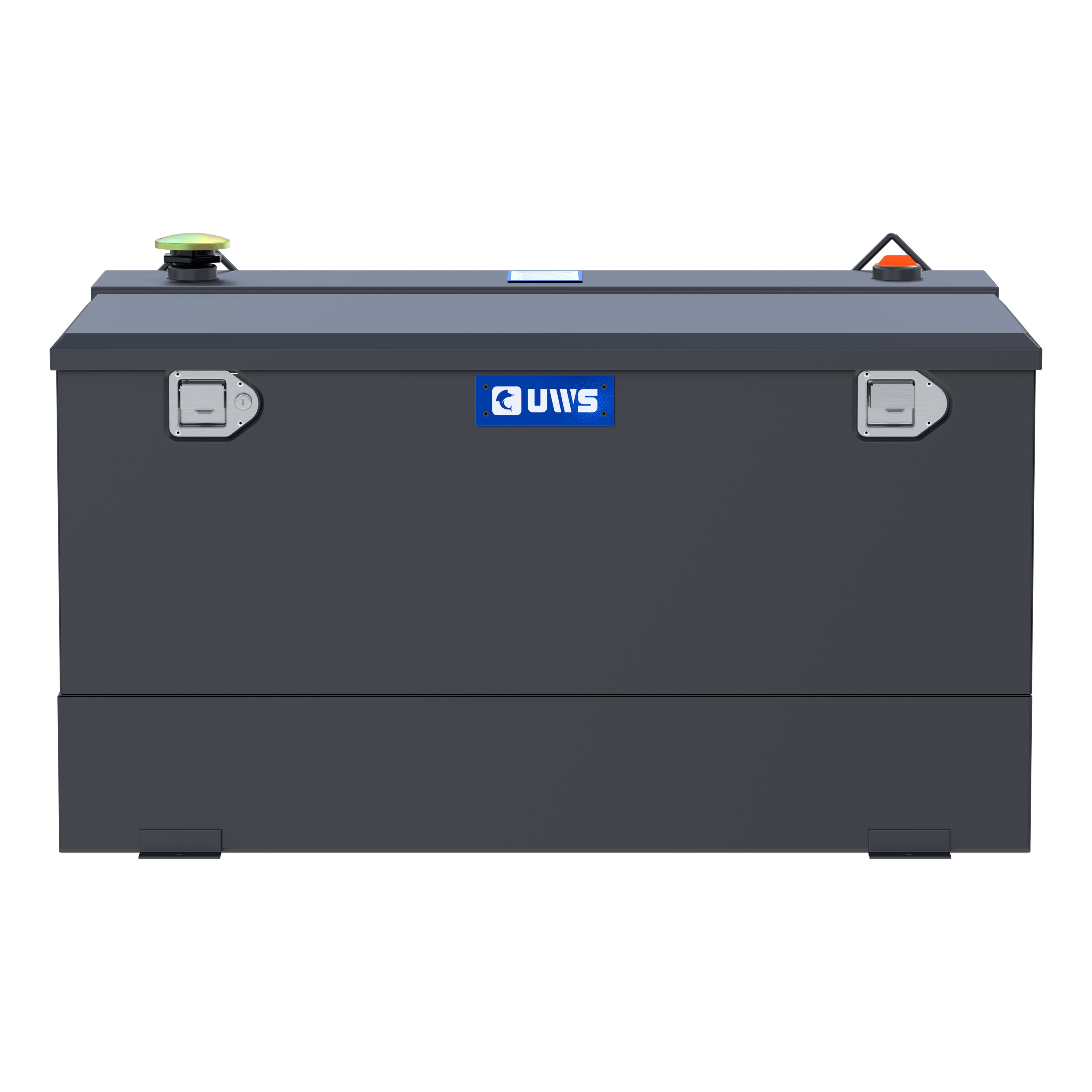 UWS ST-85-COMBO-MB Matte Black 85-Gallon Steel-Aluminum Combo Transfer Tank