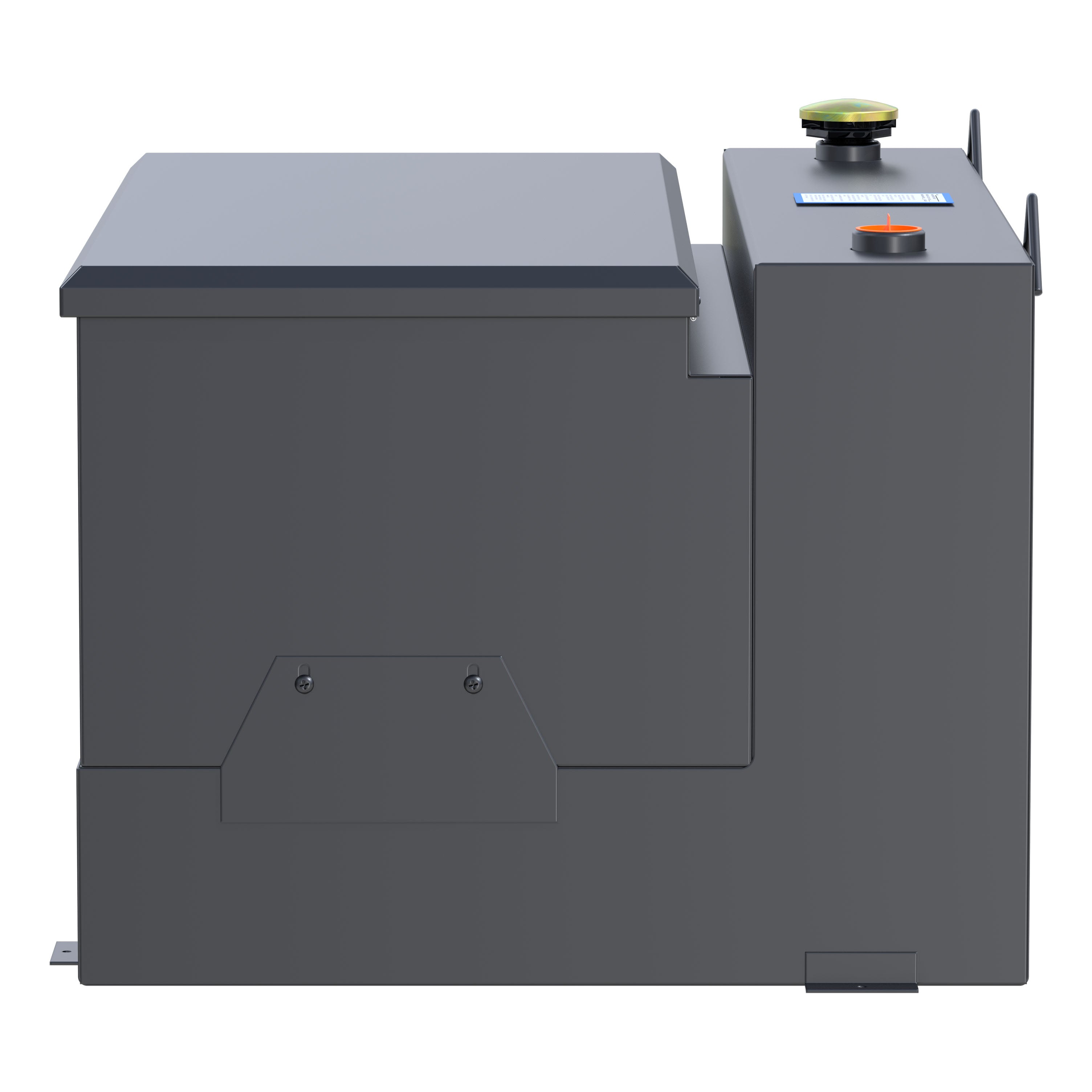 UWS ST-85-COMBO-MB Matte Black 85-Gallon Steel-Aluminum Combo Transfer Tank