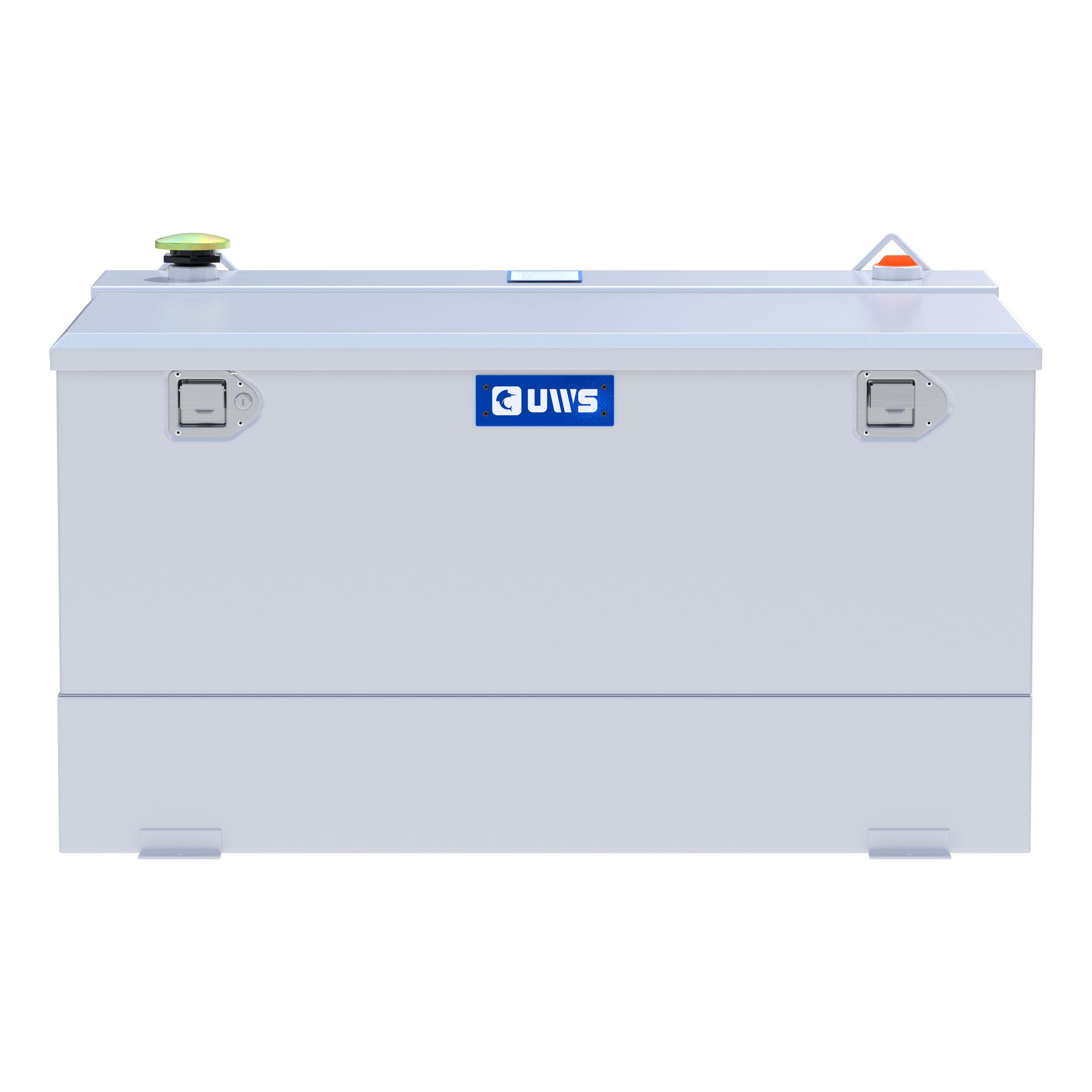 UWS ST-85-COMBO-W White 85-Gallon Steel-Aluminum Combo Transfer Tank