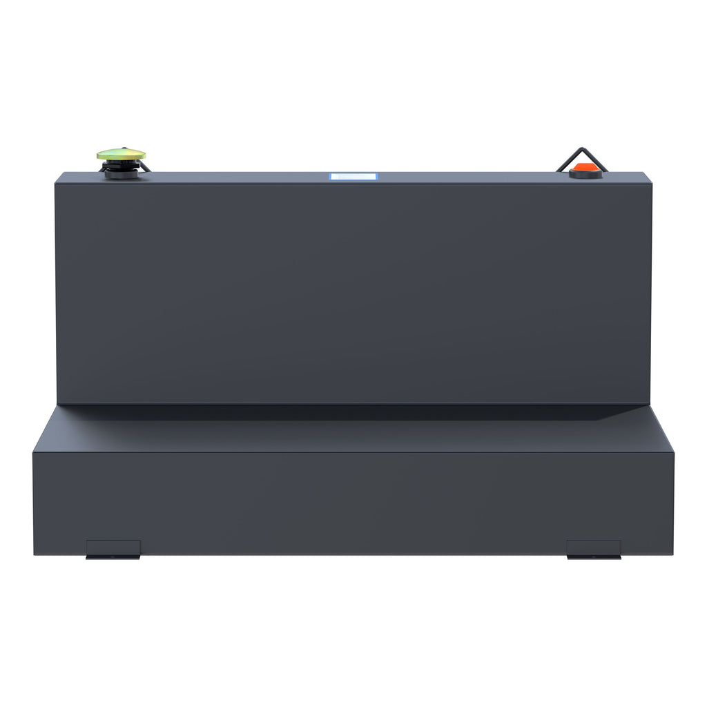 UWS ST-85-L-MB Matte Black 85-Gallon L-Shape Steel Transfer Tank
