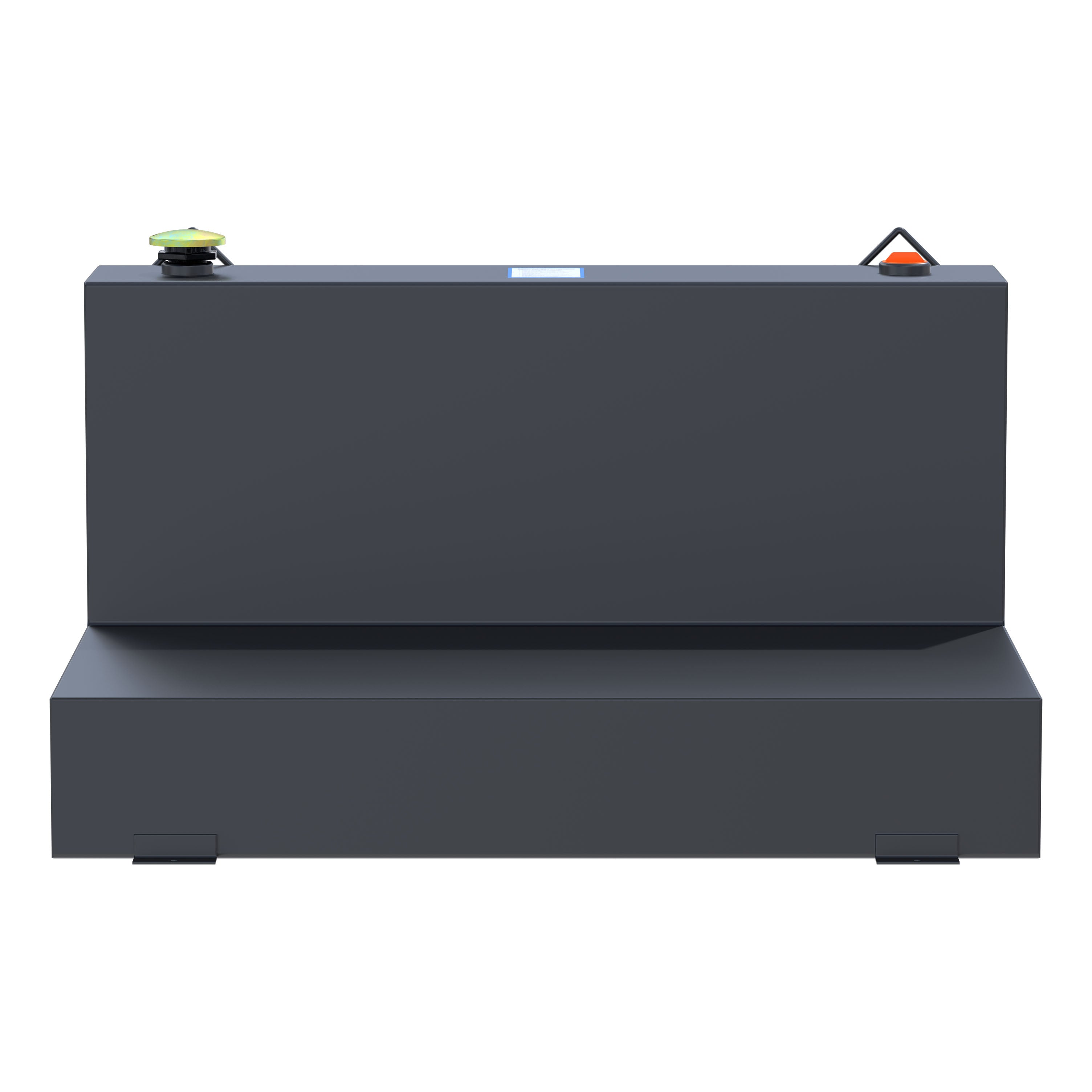 UWS ST-85-L-MB Matte Black 85-Gallon L-Shape Steel Transfer Tank