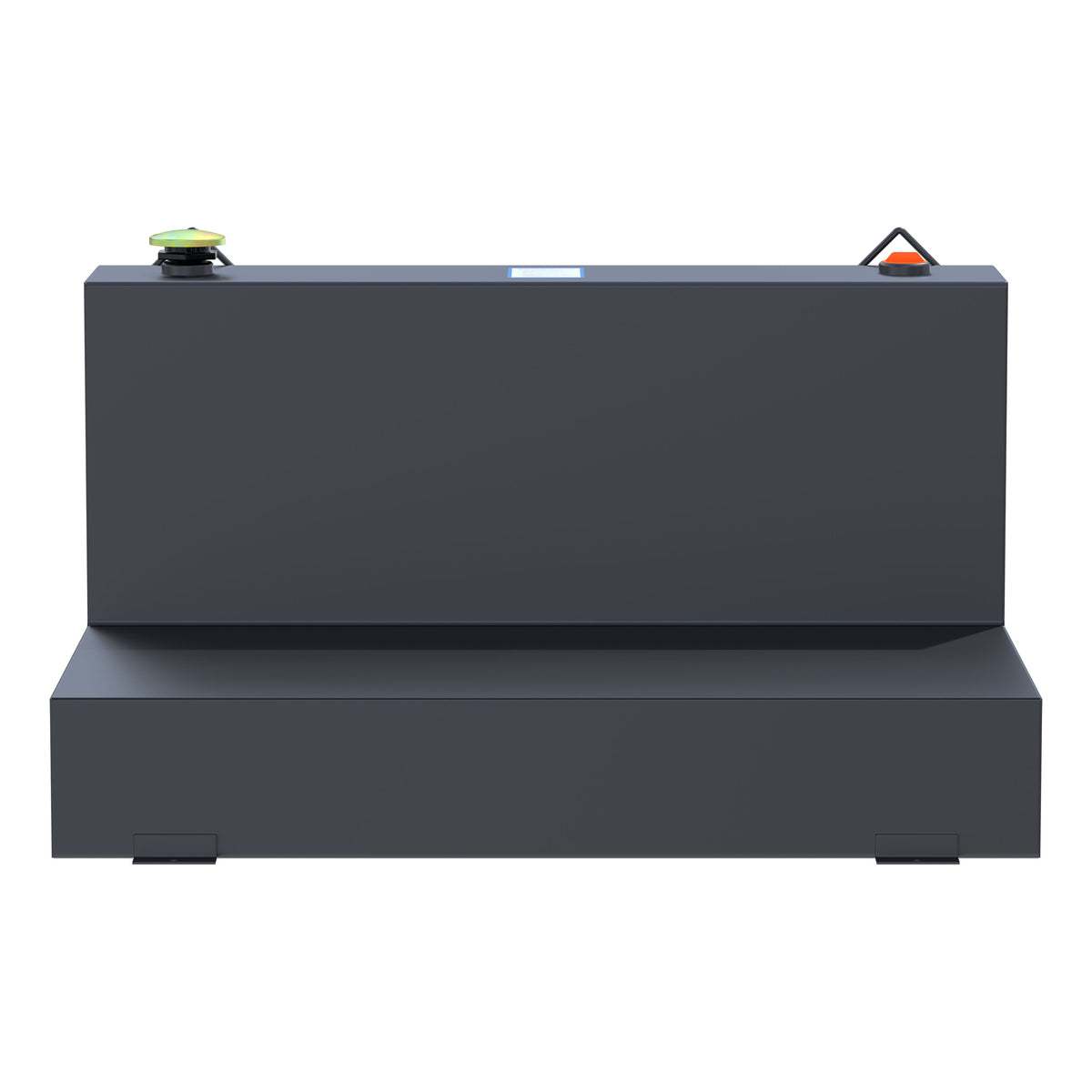 UWS ST-85-L-MB Matte Black 85-Gallon L-Shape Steel Transfer Tank