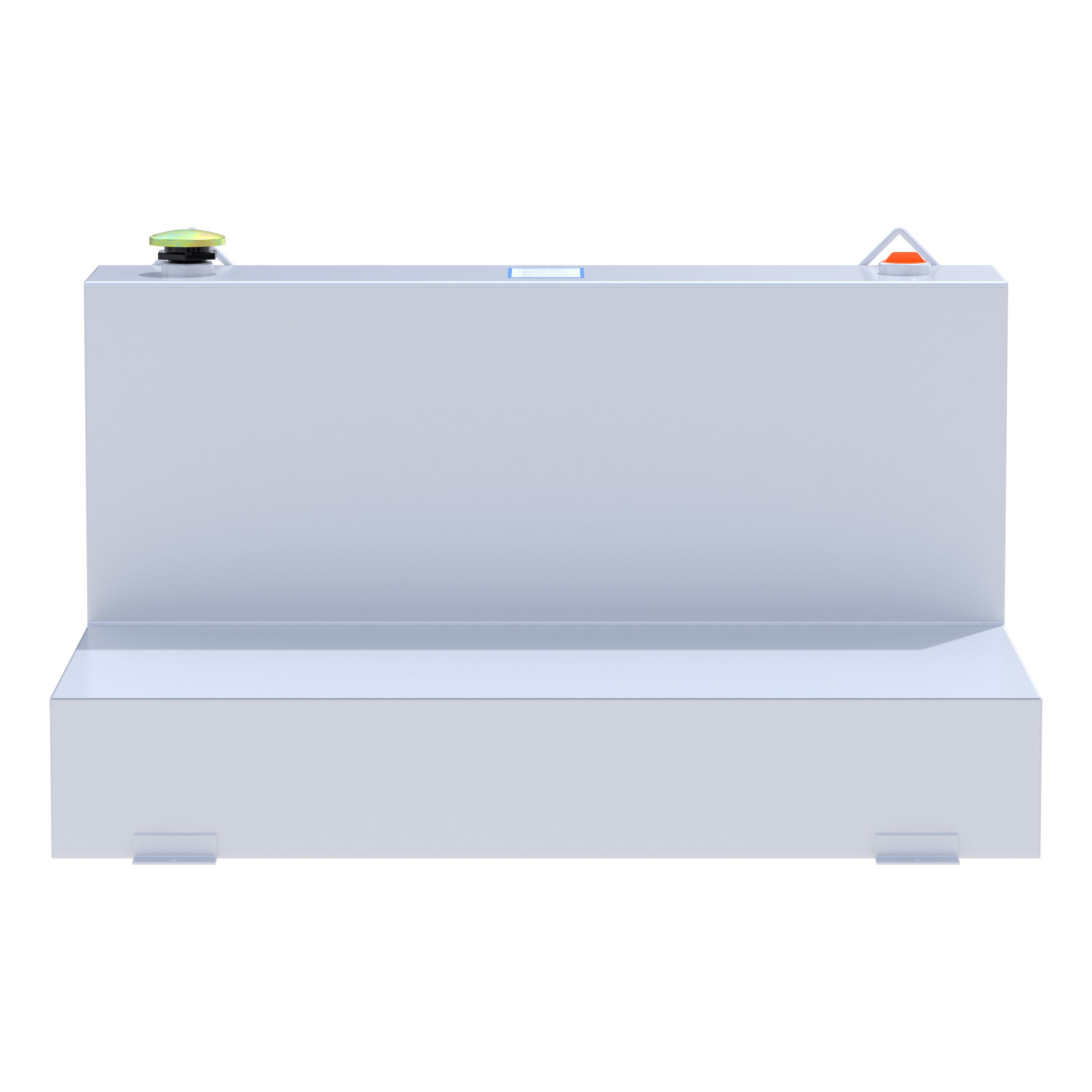 UWS ST-85-L-W White 85-Gallon L-Shape Steel Transfer Tank
