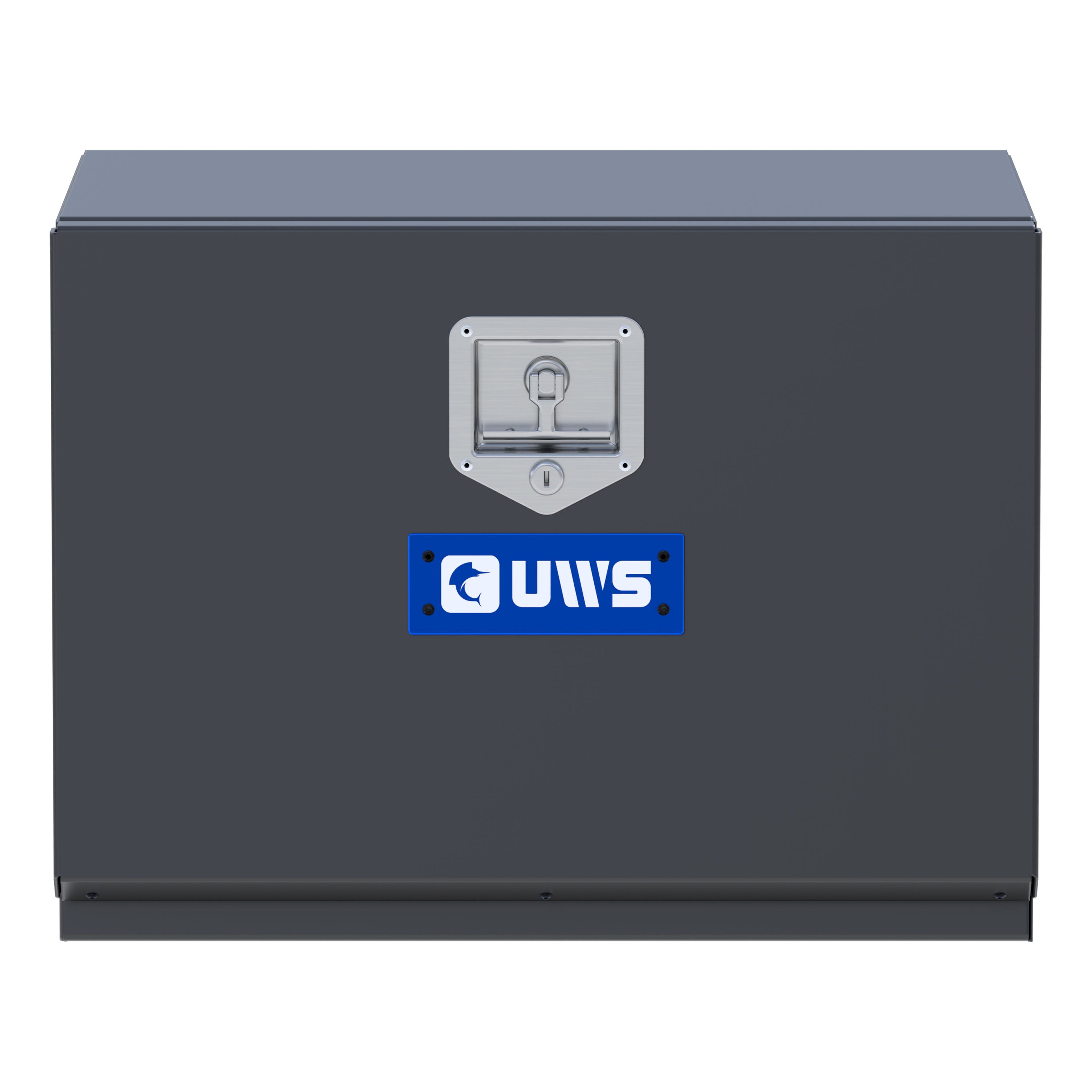 UWS ST-TBUB-24-MB Matte Black Steel 24" Single-Door Underbody Tool Box