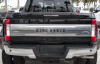 Tailgate Letter Inserts Fits 2017-2019 Ford Super Duty King Ranch