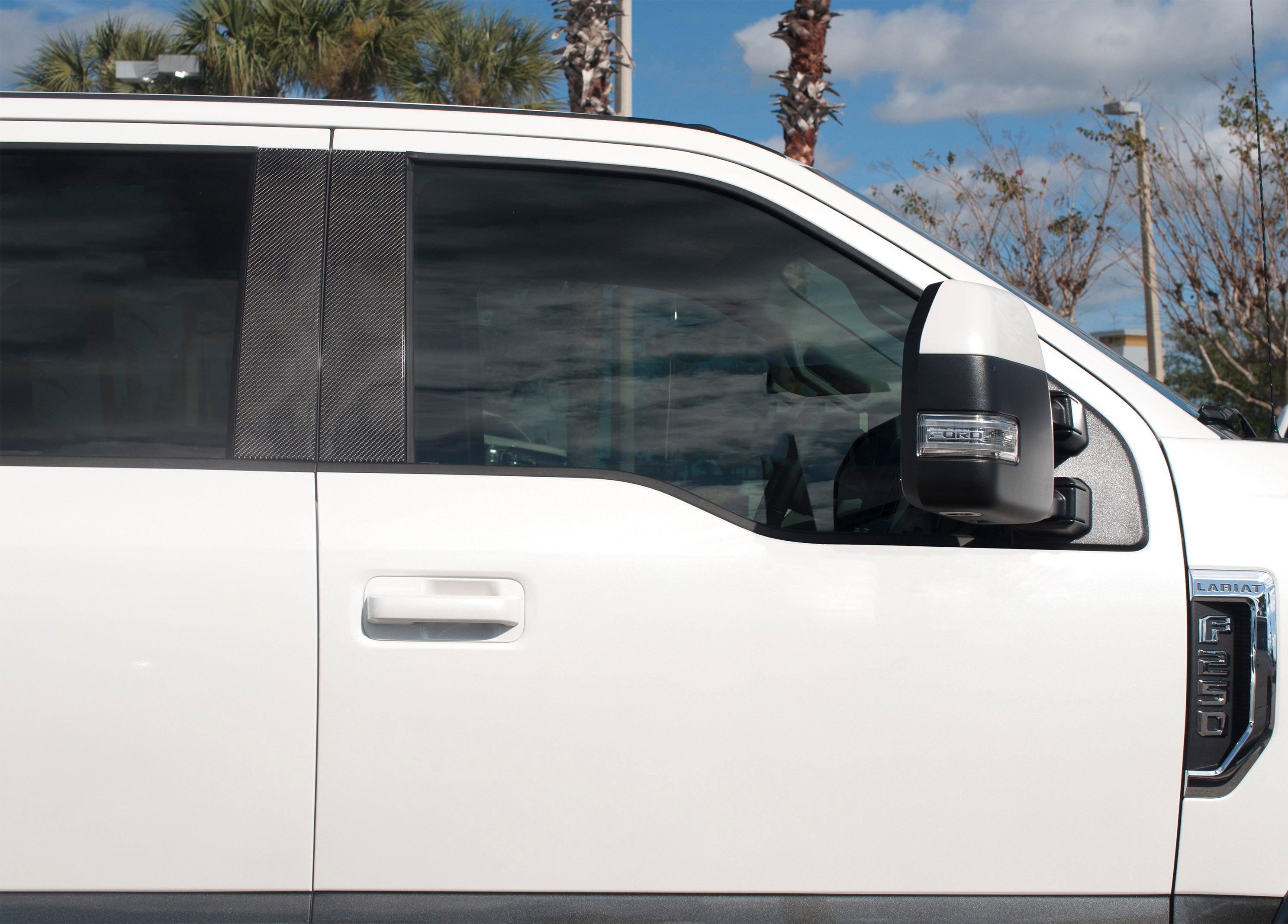 Door Pillars Accent Trim Fits 2015-2024 Ford F-150