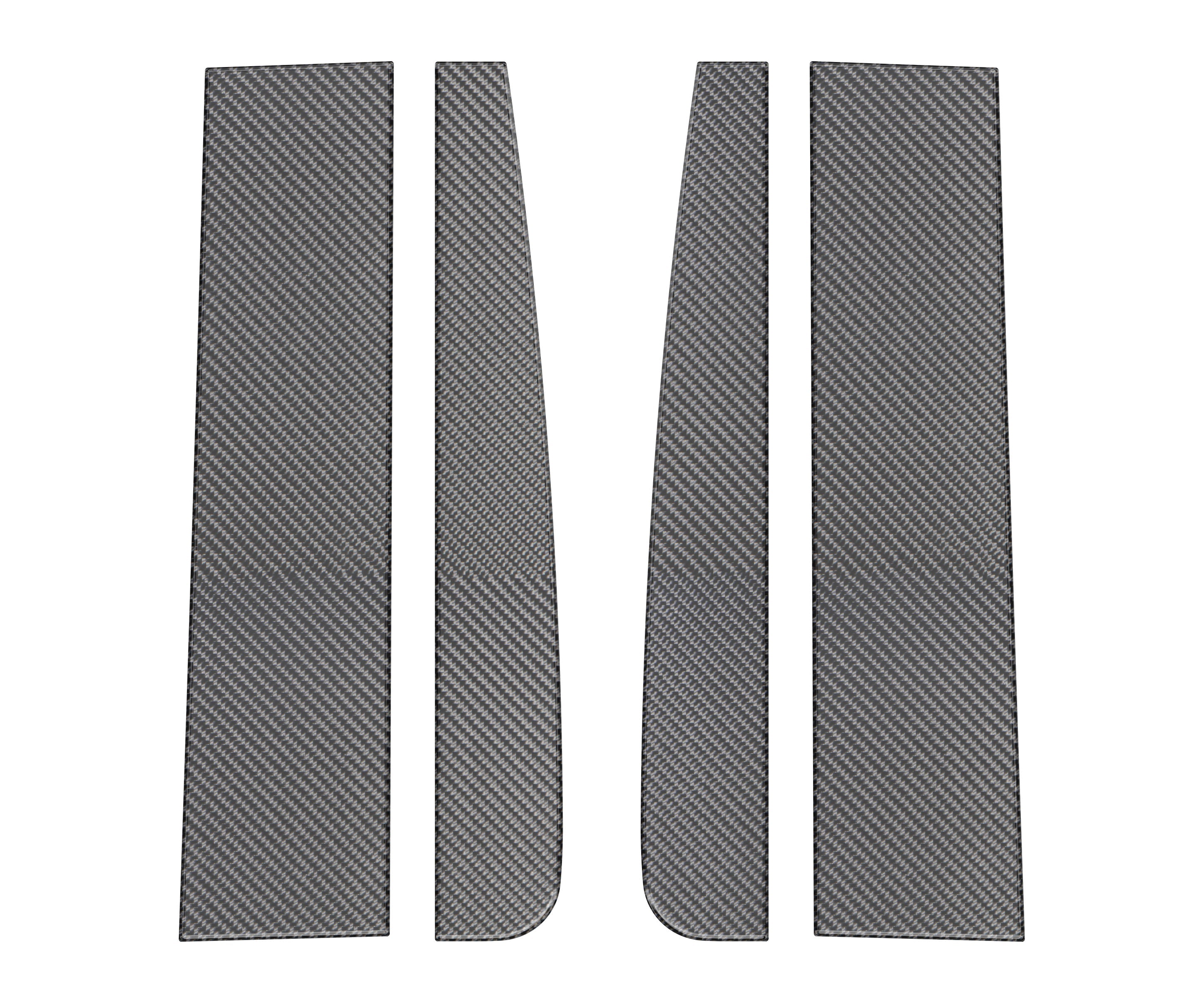 Door Pillars Accent Trim Fits 2015-2024 Ford F-150