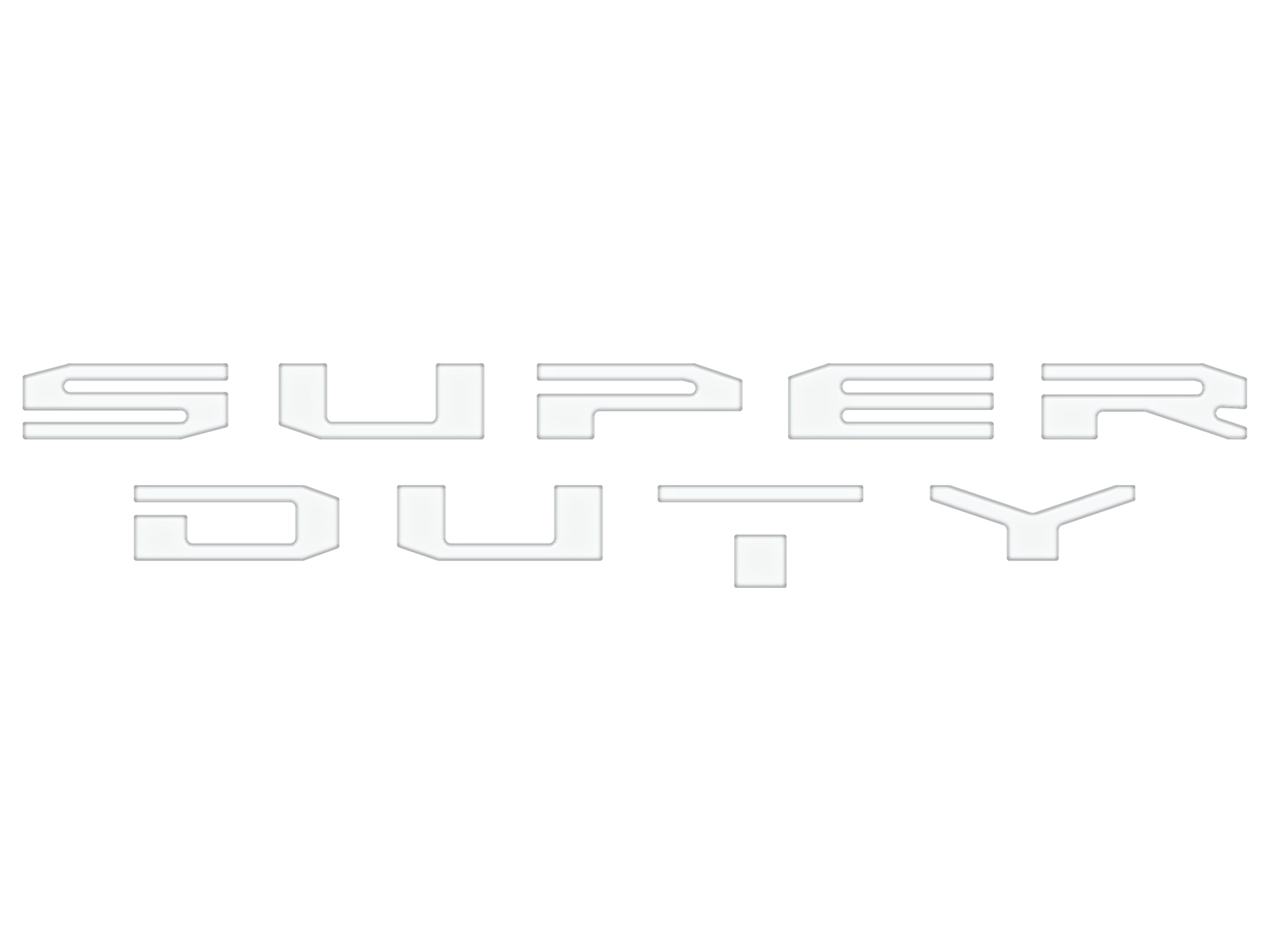 Glove Box Letter Inserts Fits 2017-2022 Ford Super Duty