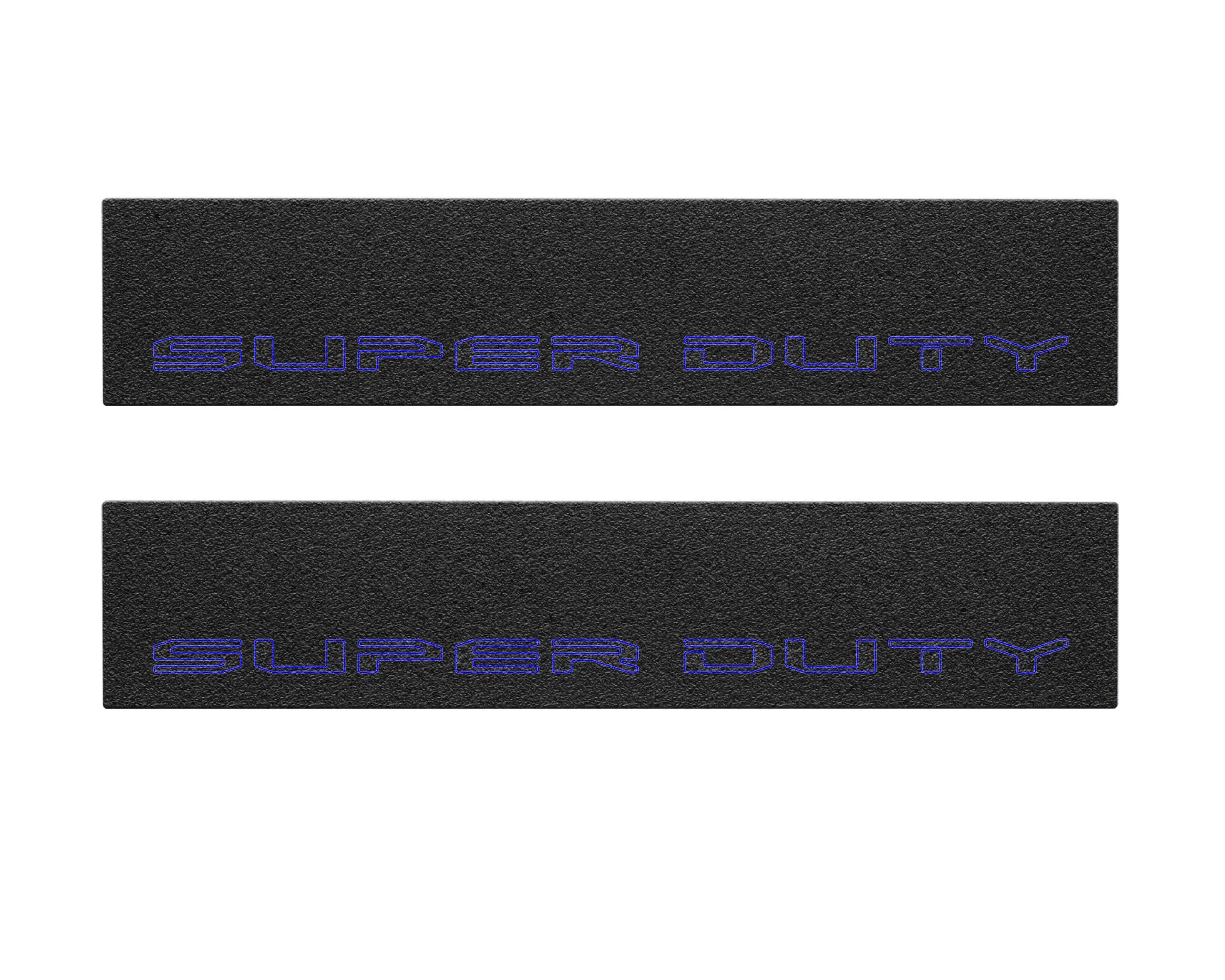Door Sill Protection Overlays Fits 2017-2022 Ford Super Duty