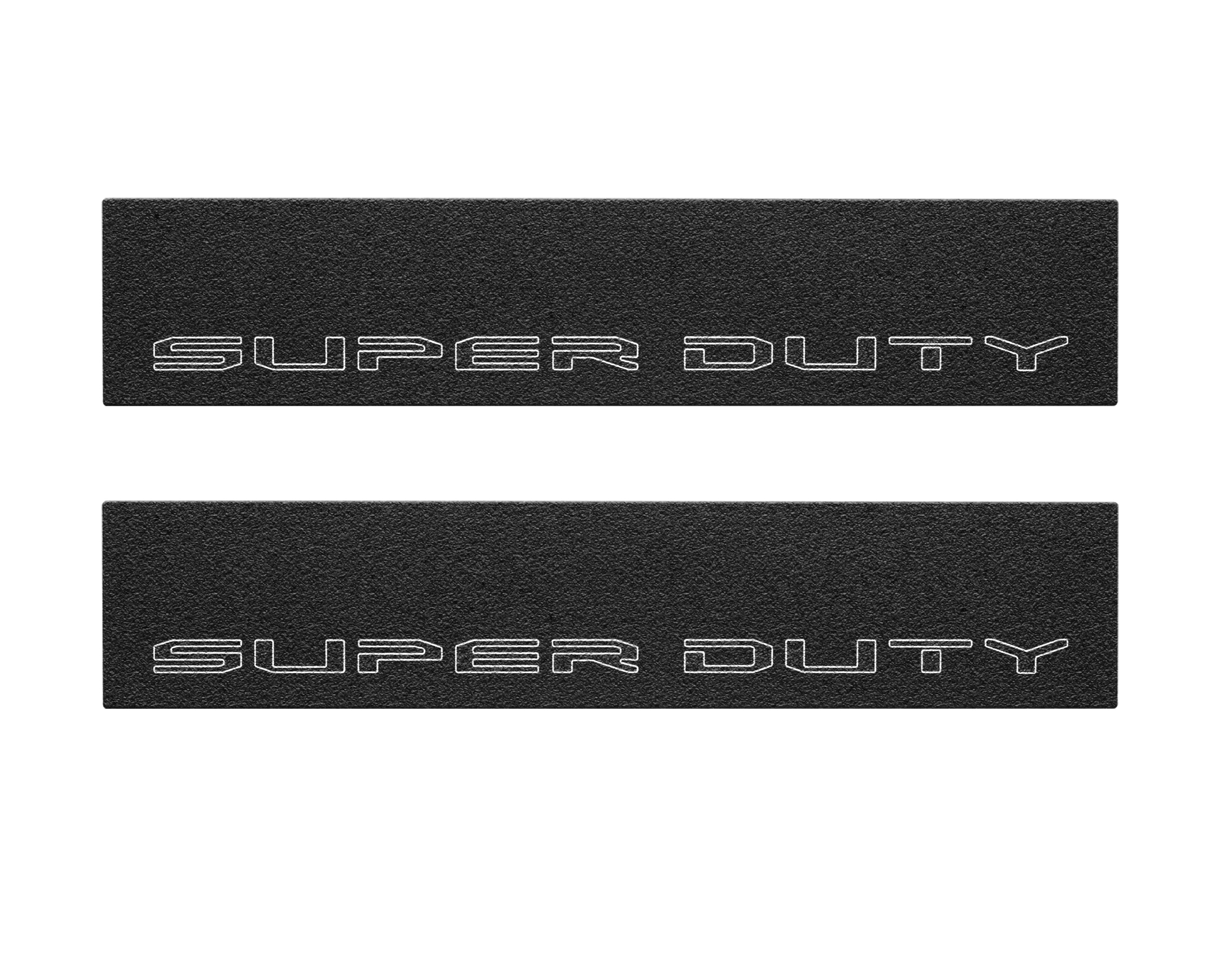Door Sill Protection Overlays Fits 2017-2022 Ford Super Duty
