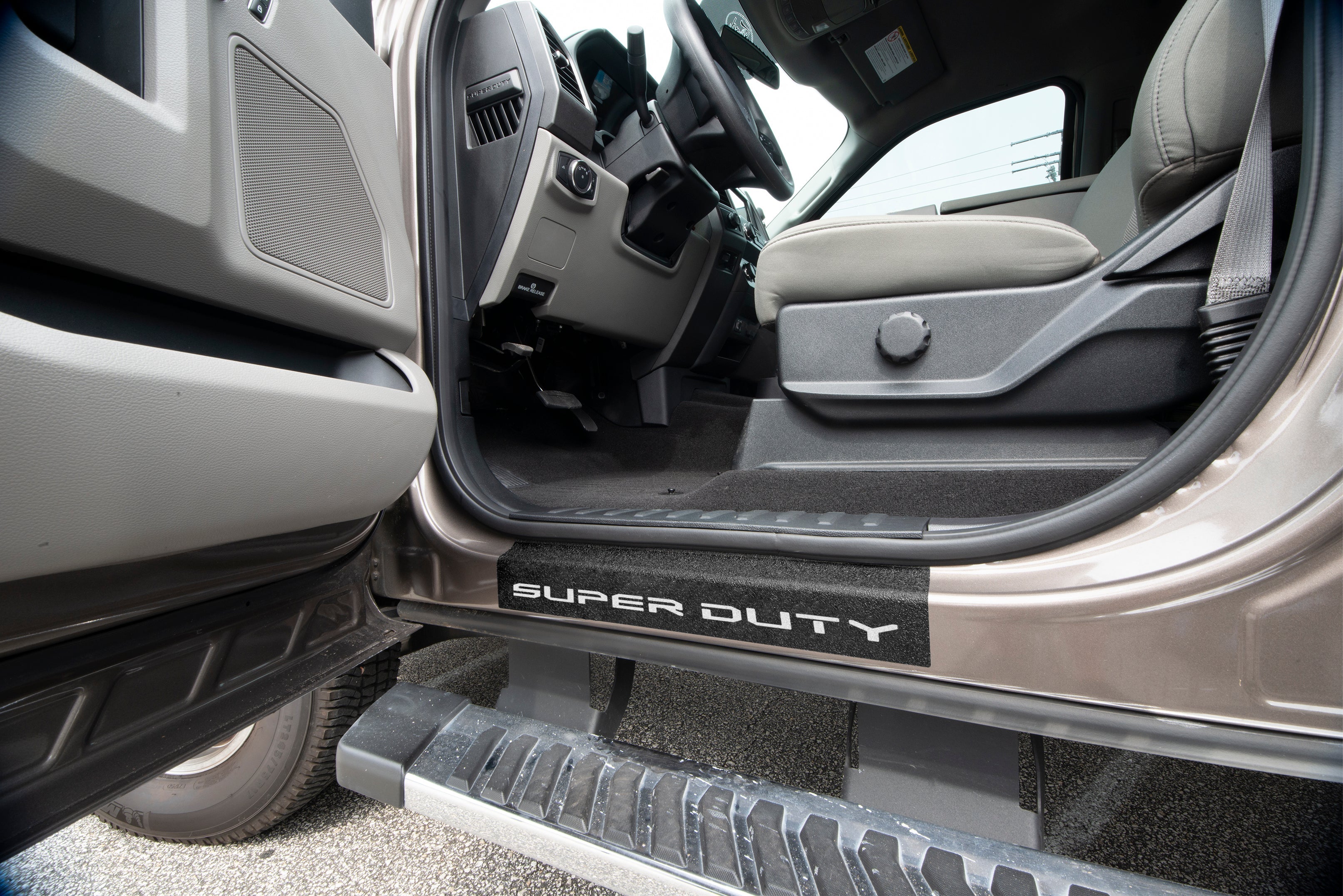 Door Sill Protection Overlays Fits 2017-2022 Ford Super Duty