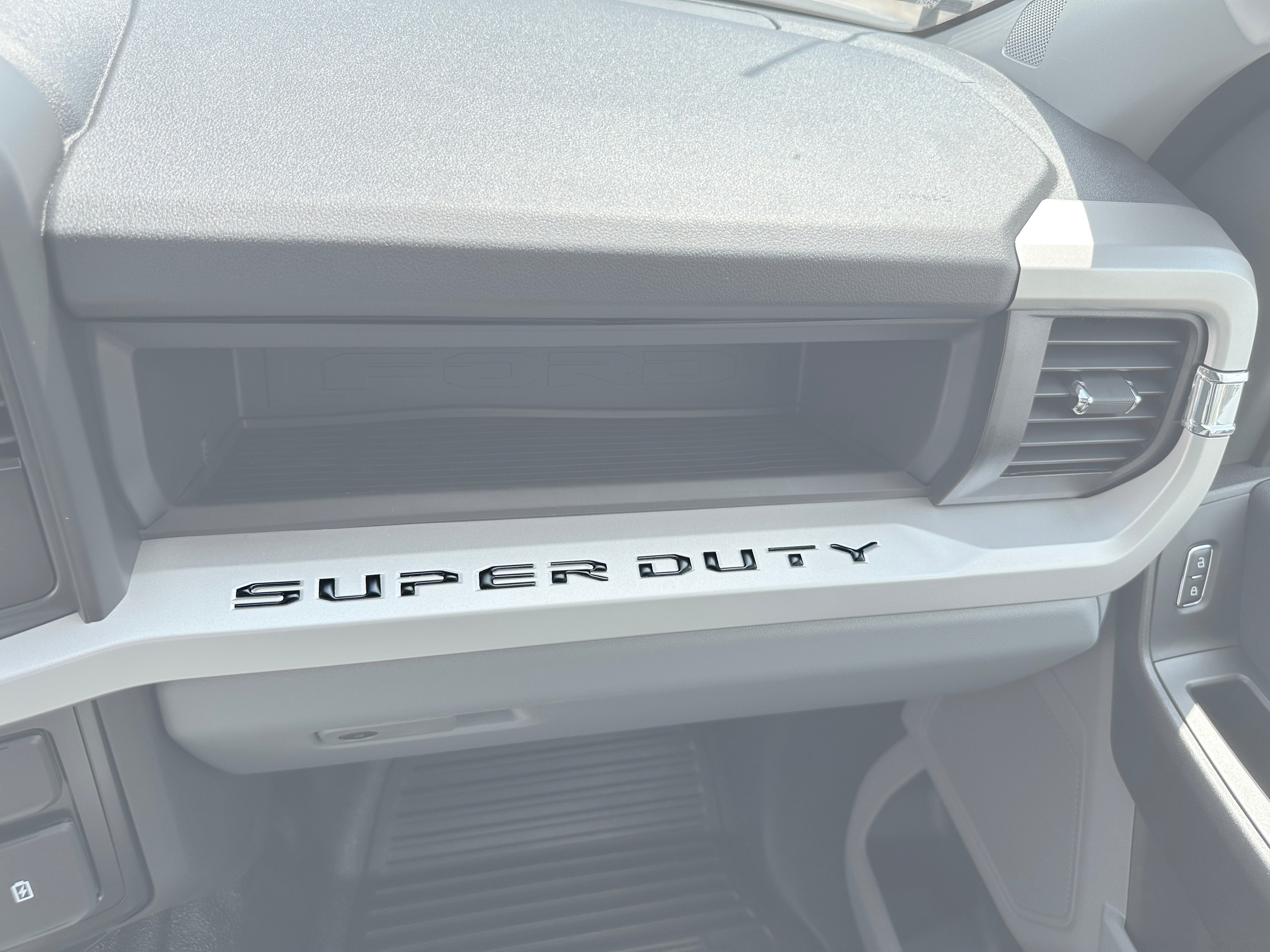 Glovebox Letters Fits 2023-2026 Ford Super Duty