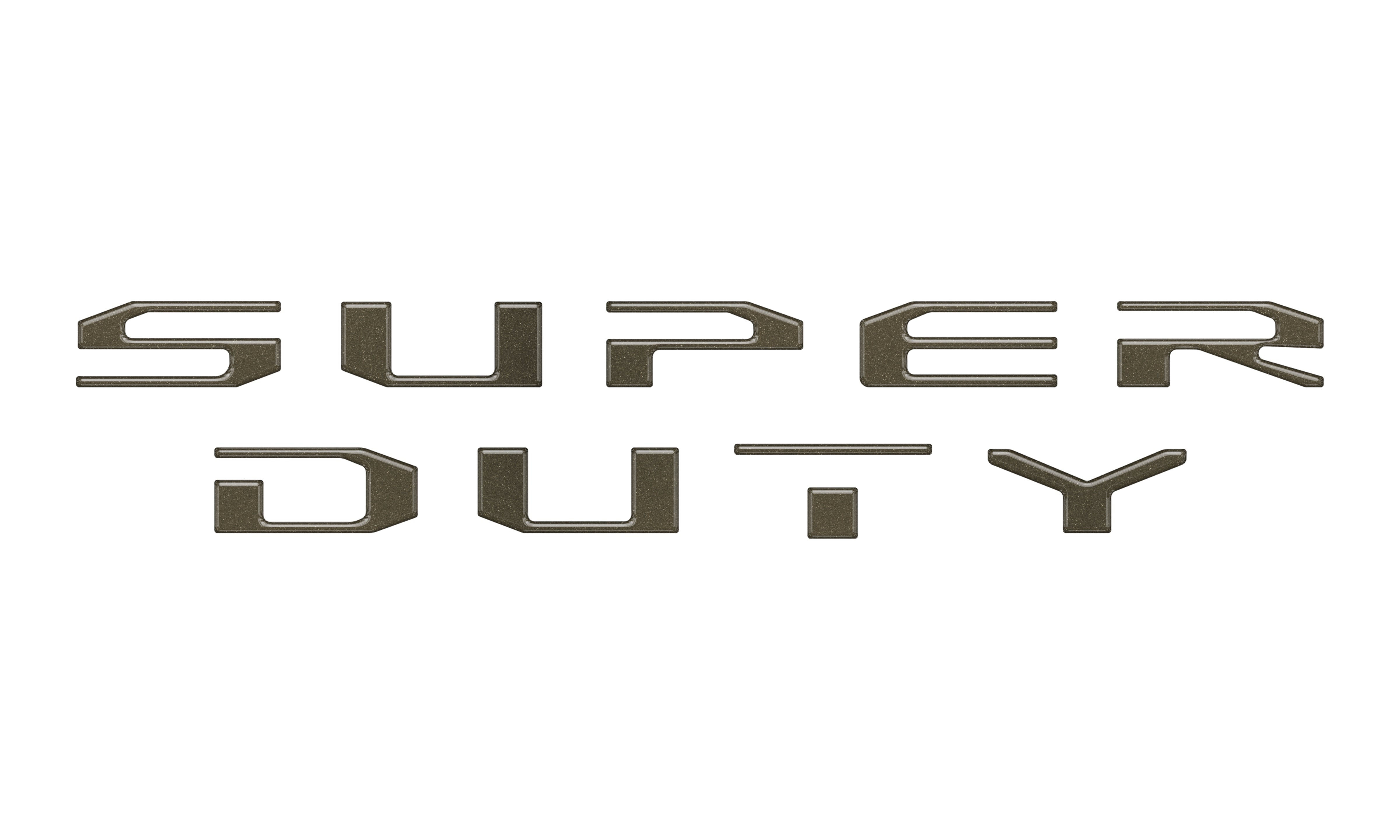 Glovebox Letters Fits 2023-2026 Ford Super Duty