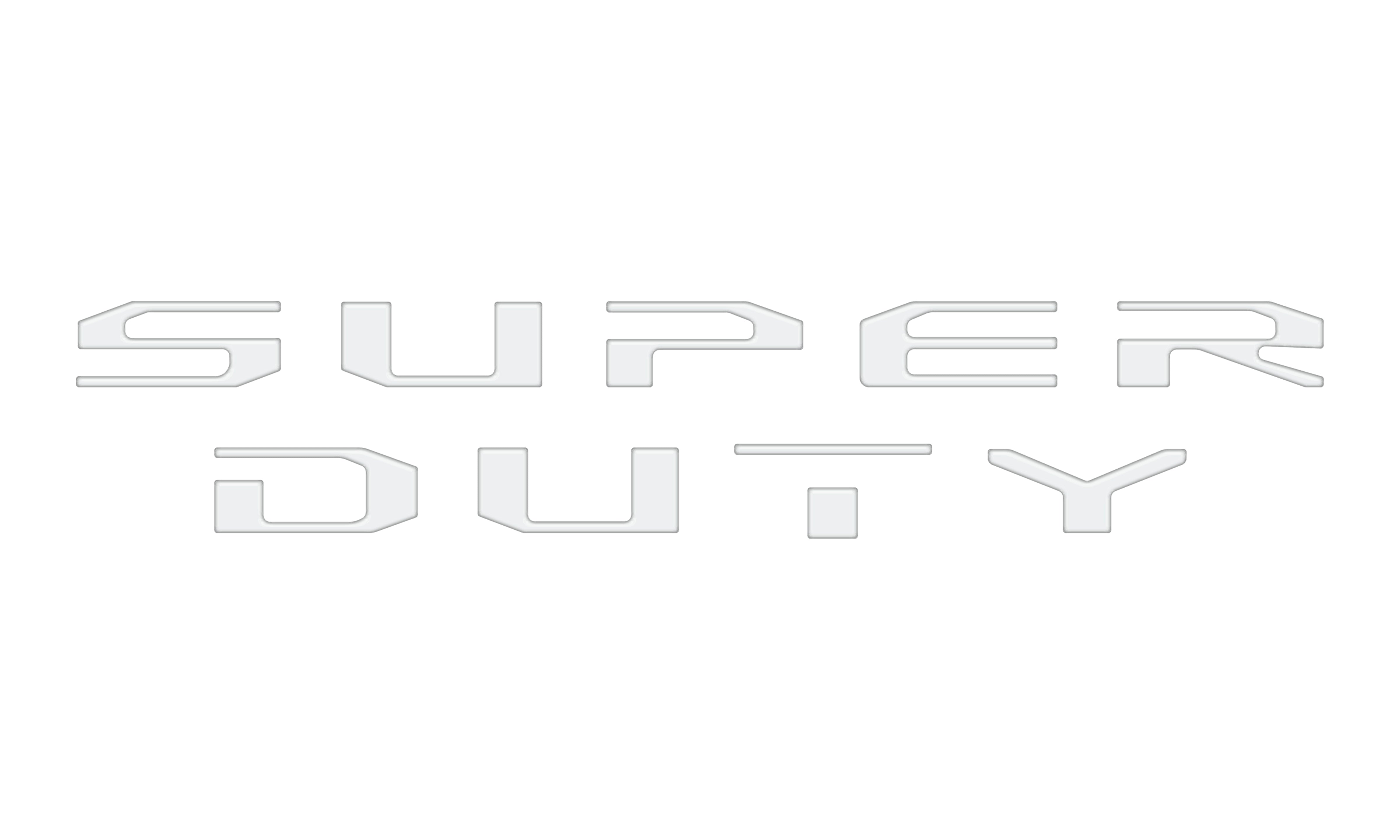 Glovebox Letters Fits 2023-2026 Ford Super Duty