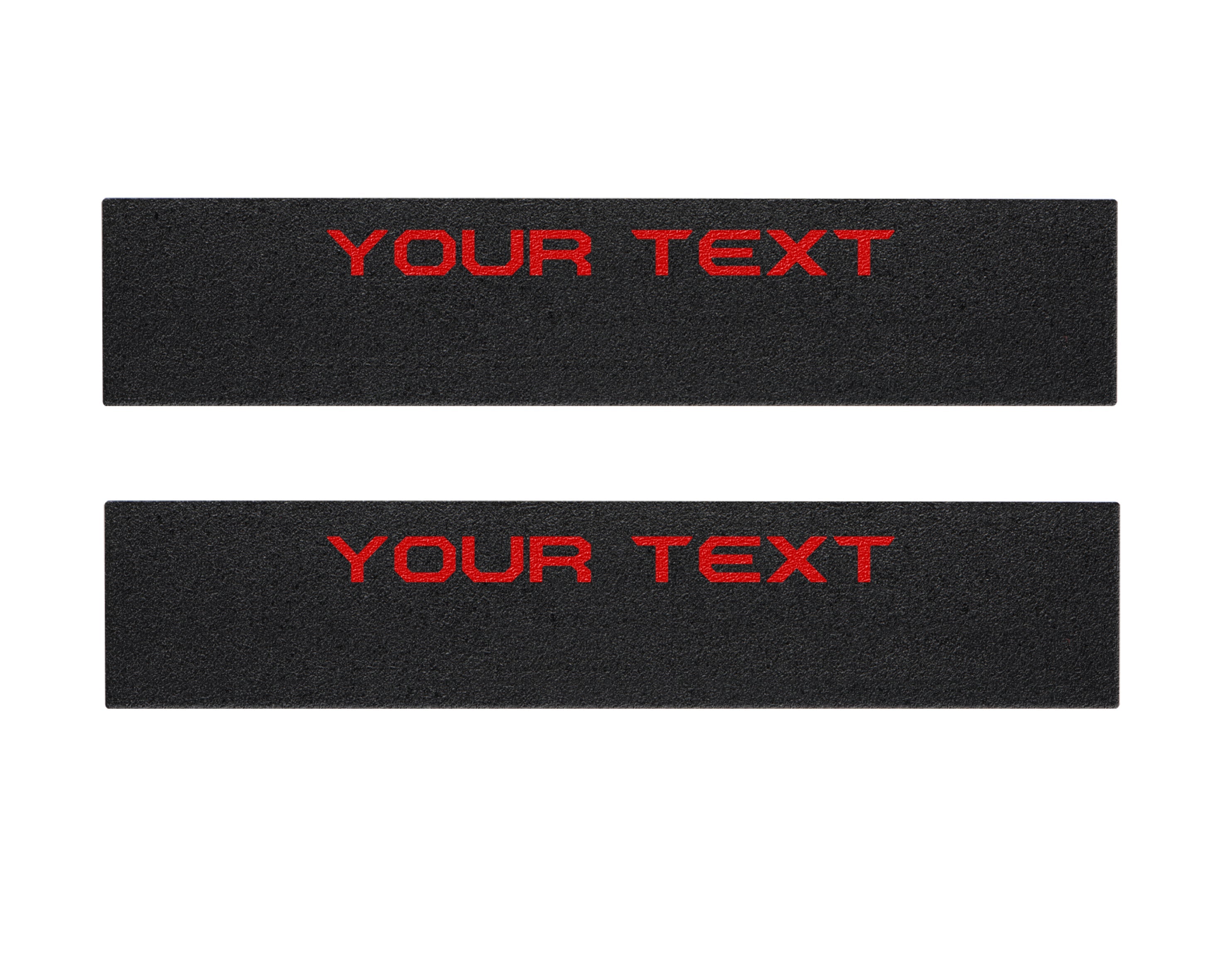 Door Sill Protection Overlays (Textured) Fits 2023-2026 Ford Super Duty
