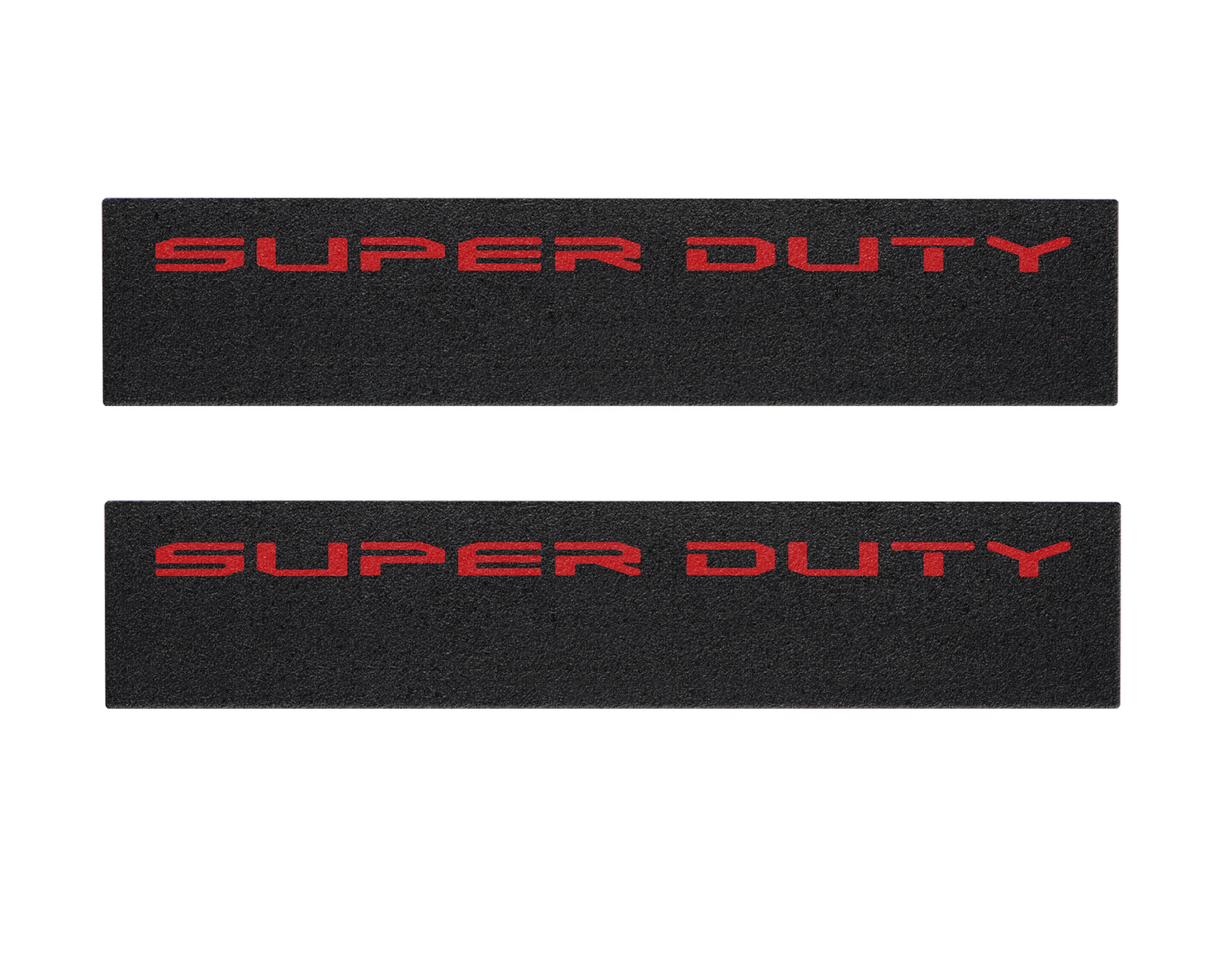 Door Sill Protection Overlays (Textured) Fits 2023-2026 Ford Super Duty