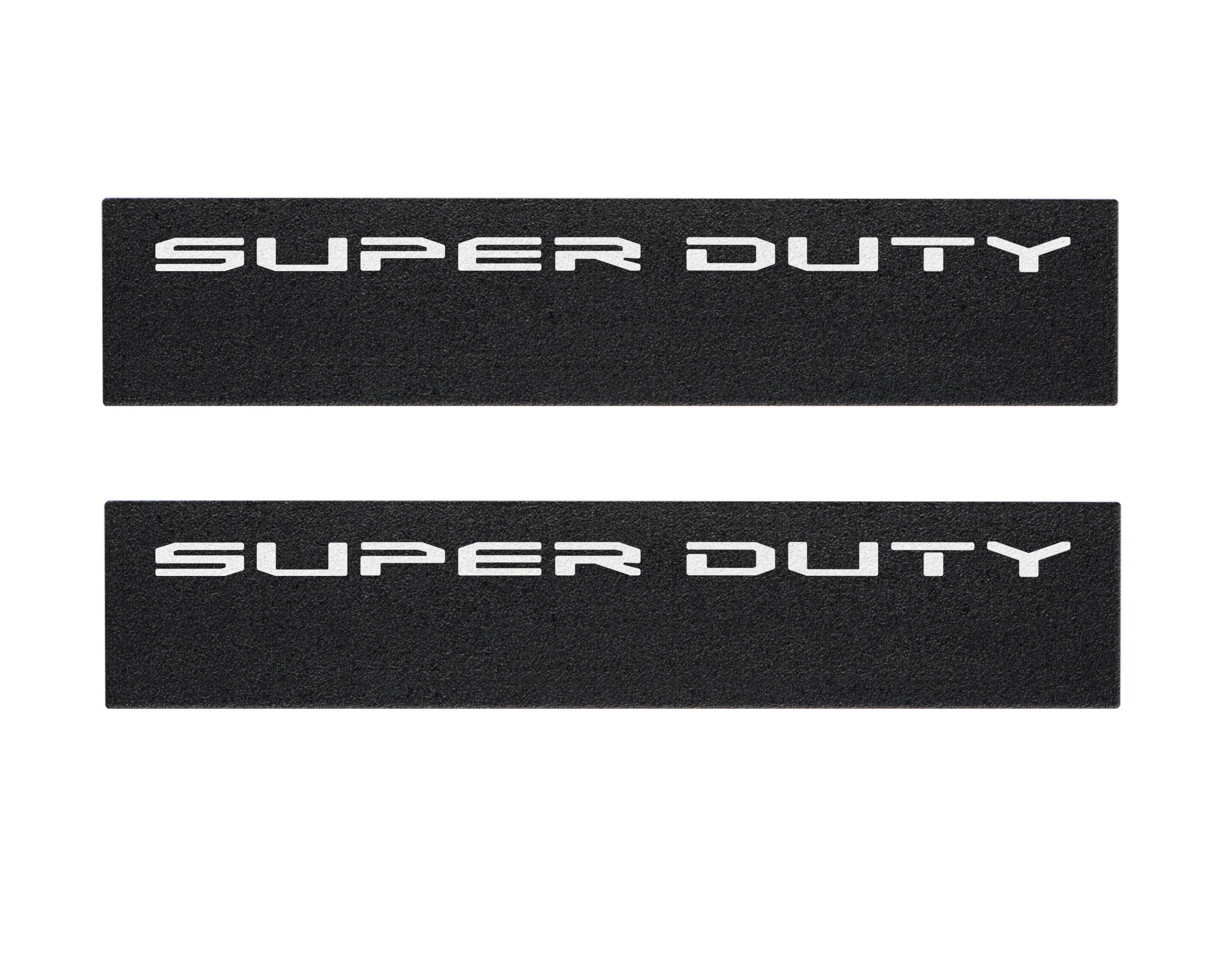 Door Sill Protection Overlays (Textured) Fits 2023-2026 Ford Super Duty