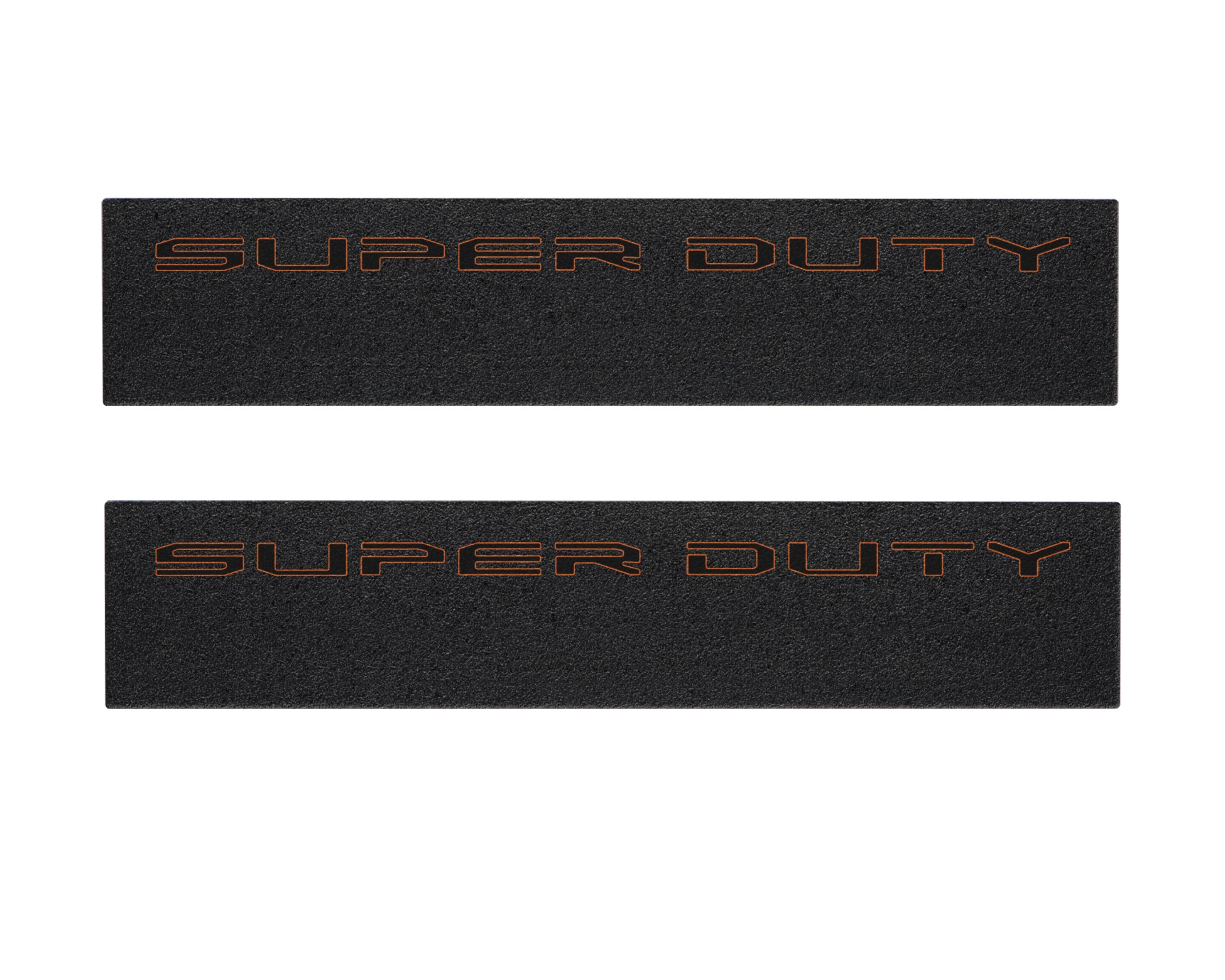 Door Sill Protection Overlays (Textured) Fits 2023-2026 Ford Super Duty
