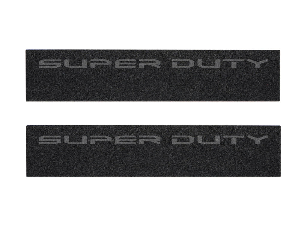 Door Sill Protection Overlays (Textured) Fits 2023-2026 Ford Super Duty