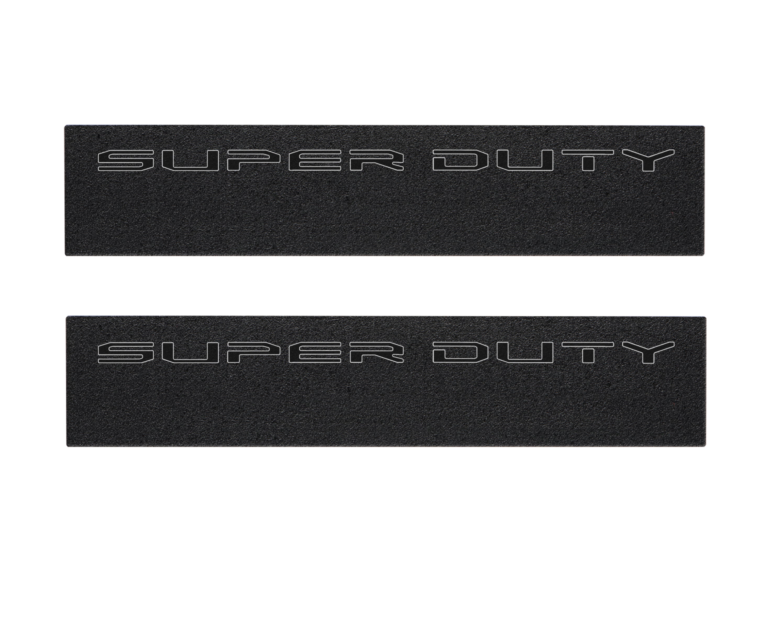 Door Sill Protection Overlays (Textured) Fits 2023-2026 Ford Super Duty