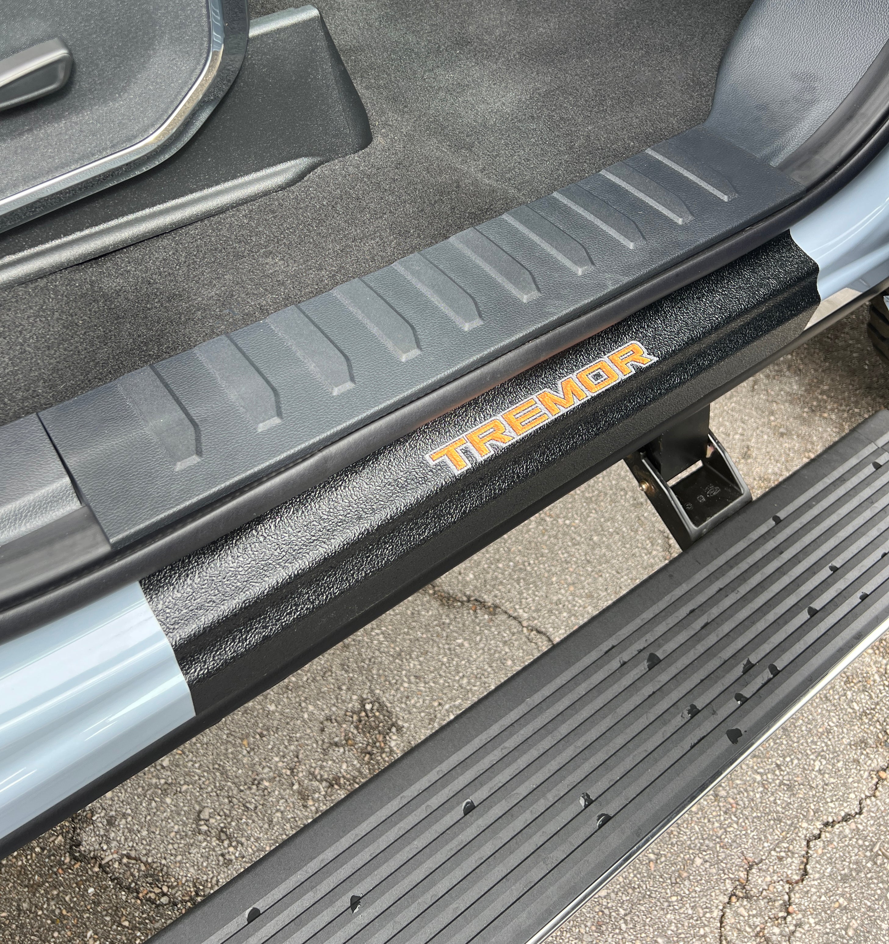 Door Sill Protection Overlays (Textured) Fits 2023-2026 Ford Super Duty