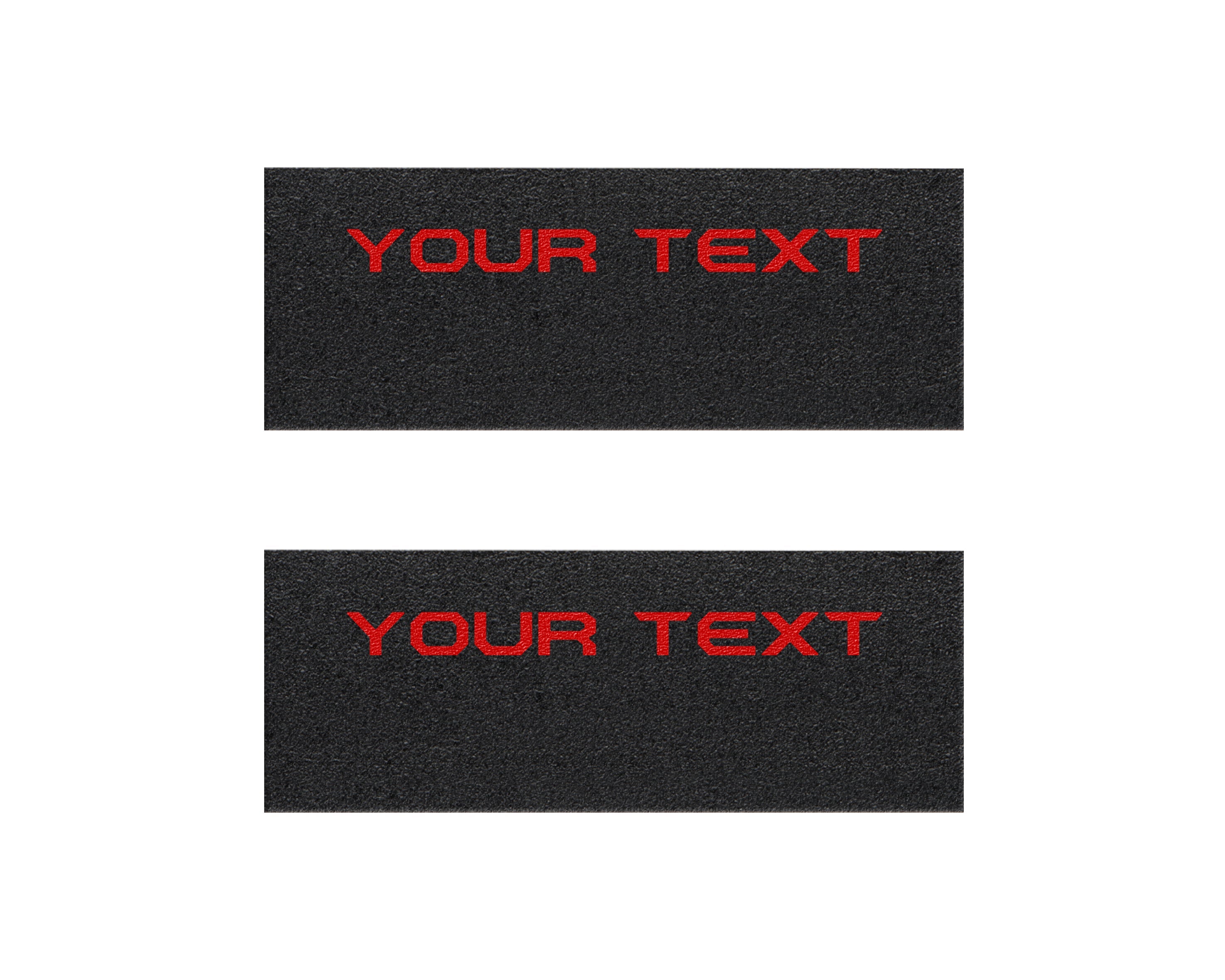 Door Sill Protection Overlays (Textured) Fits 2023-2026 Ford Super Duty