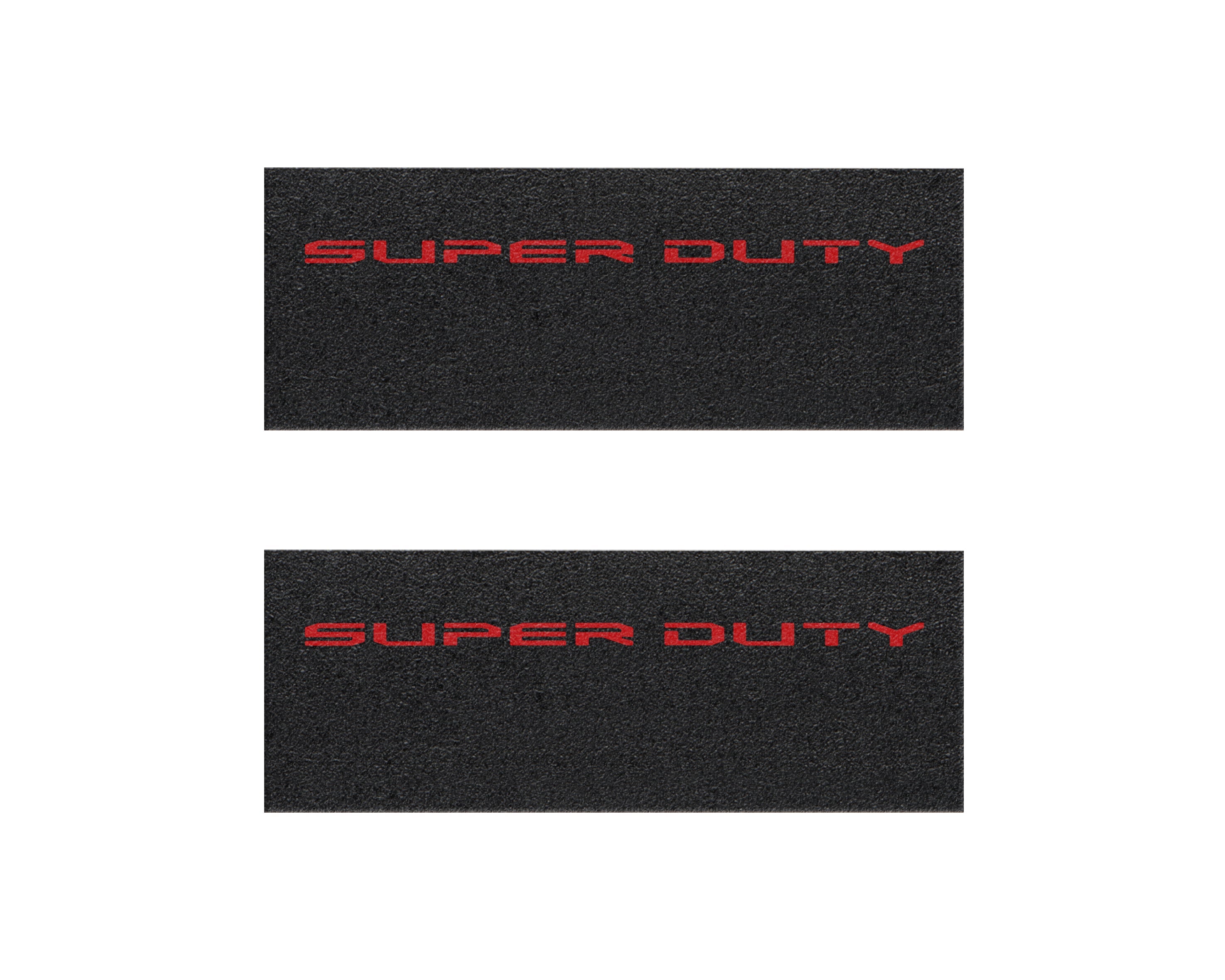 Door Sill Protection Overlays (Textured) Fits 2023-2026 Ford Super Duty