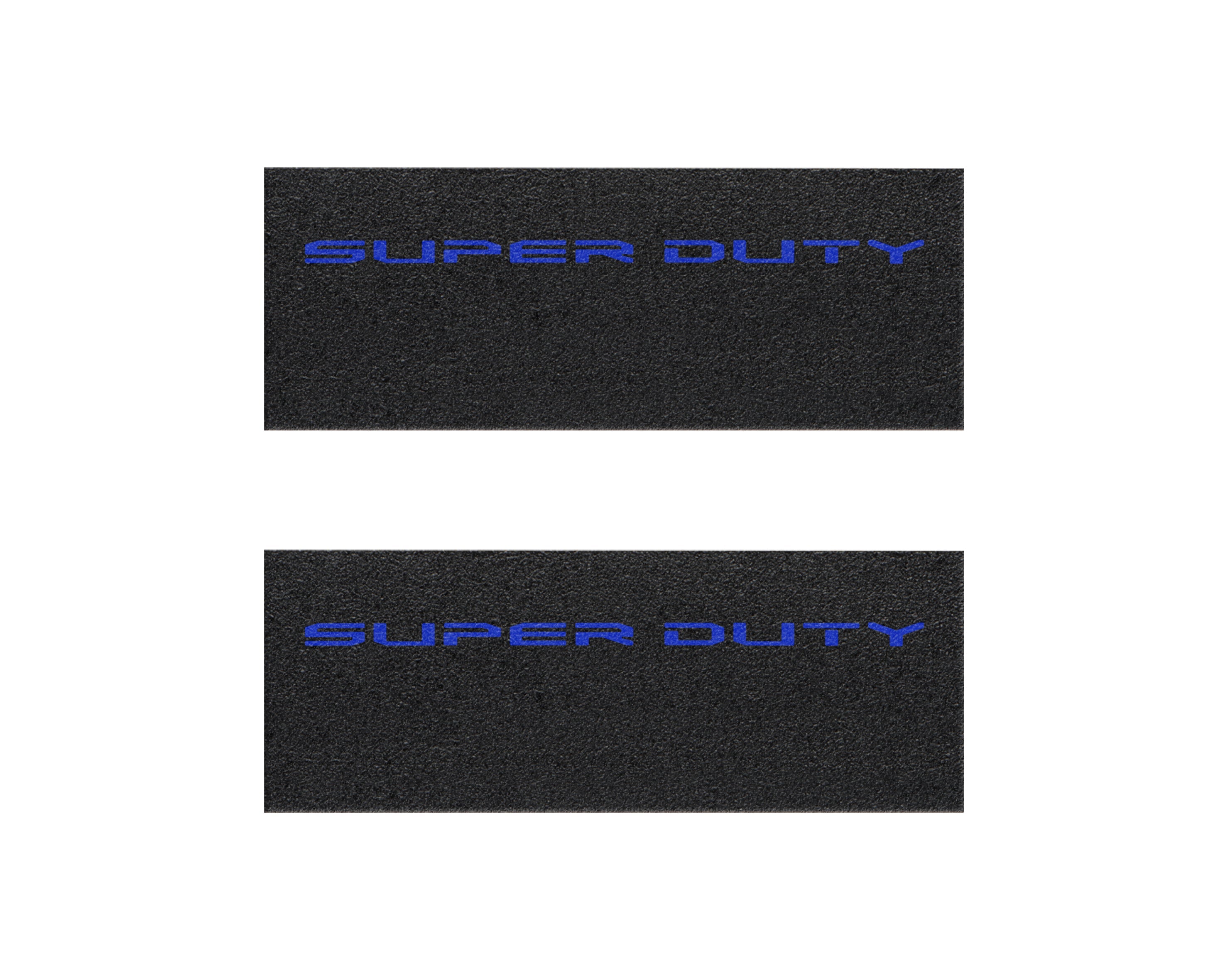 Door Sill Protection Overlays (Textured) Fits 2023-2026 Ford Super Duty