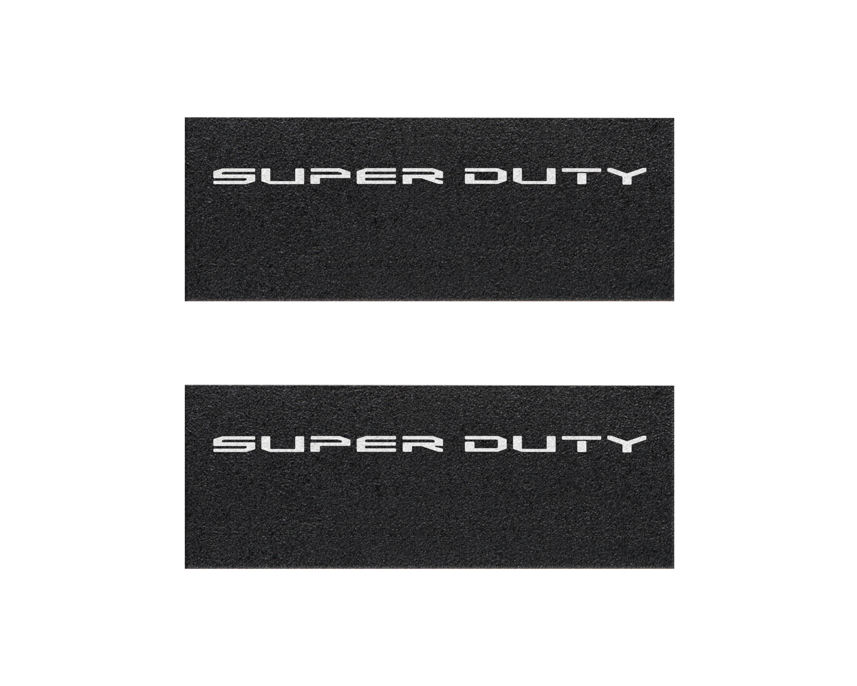 Door Sill Protection Overlays (Textured) Fits 2023-2026 Ford Super Duty
