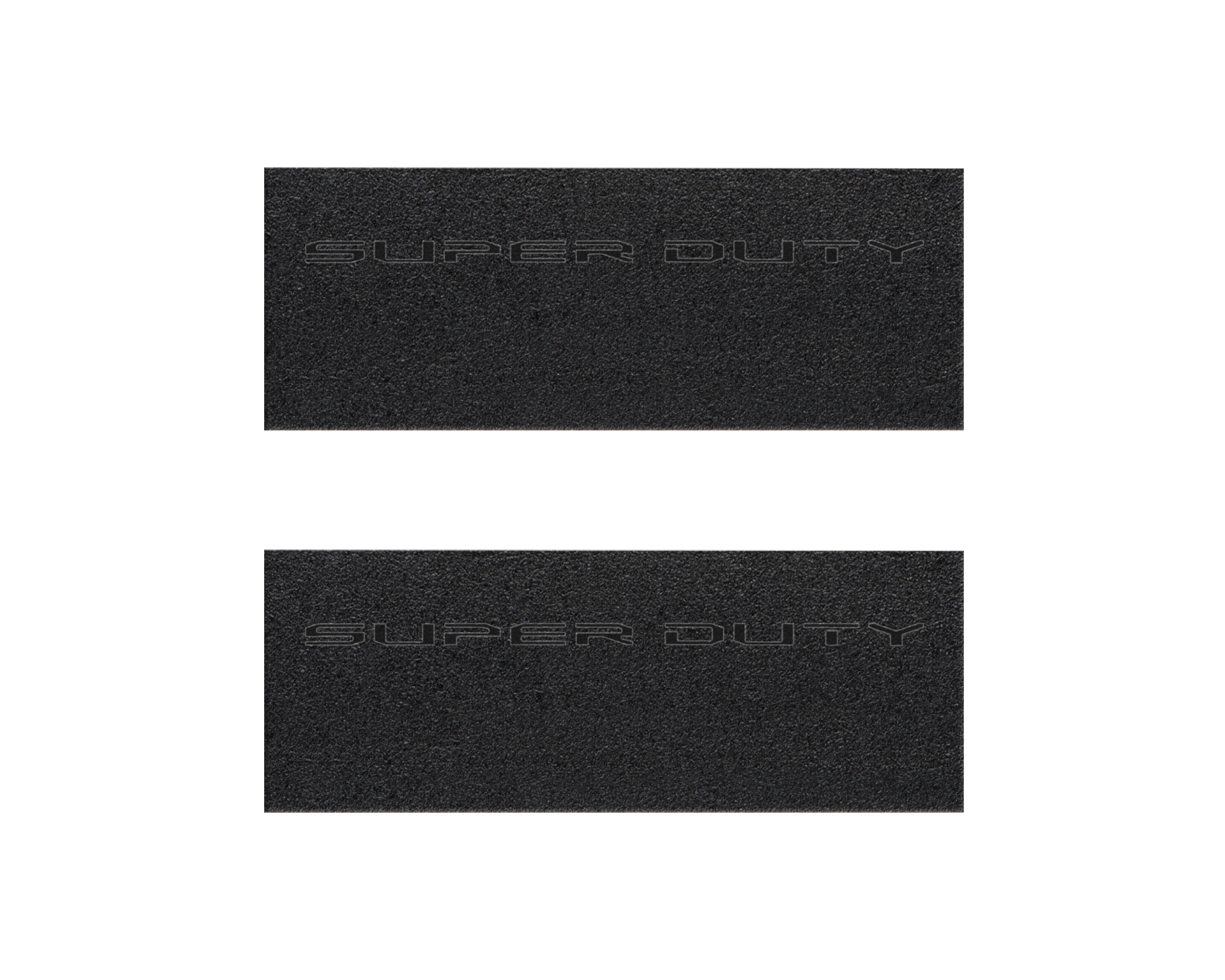 Door Sill Protection Overlays (Textured) Fits 2023-2026 Ford Super Duty