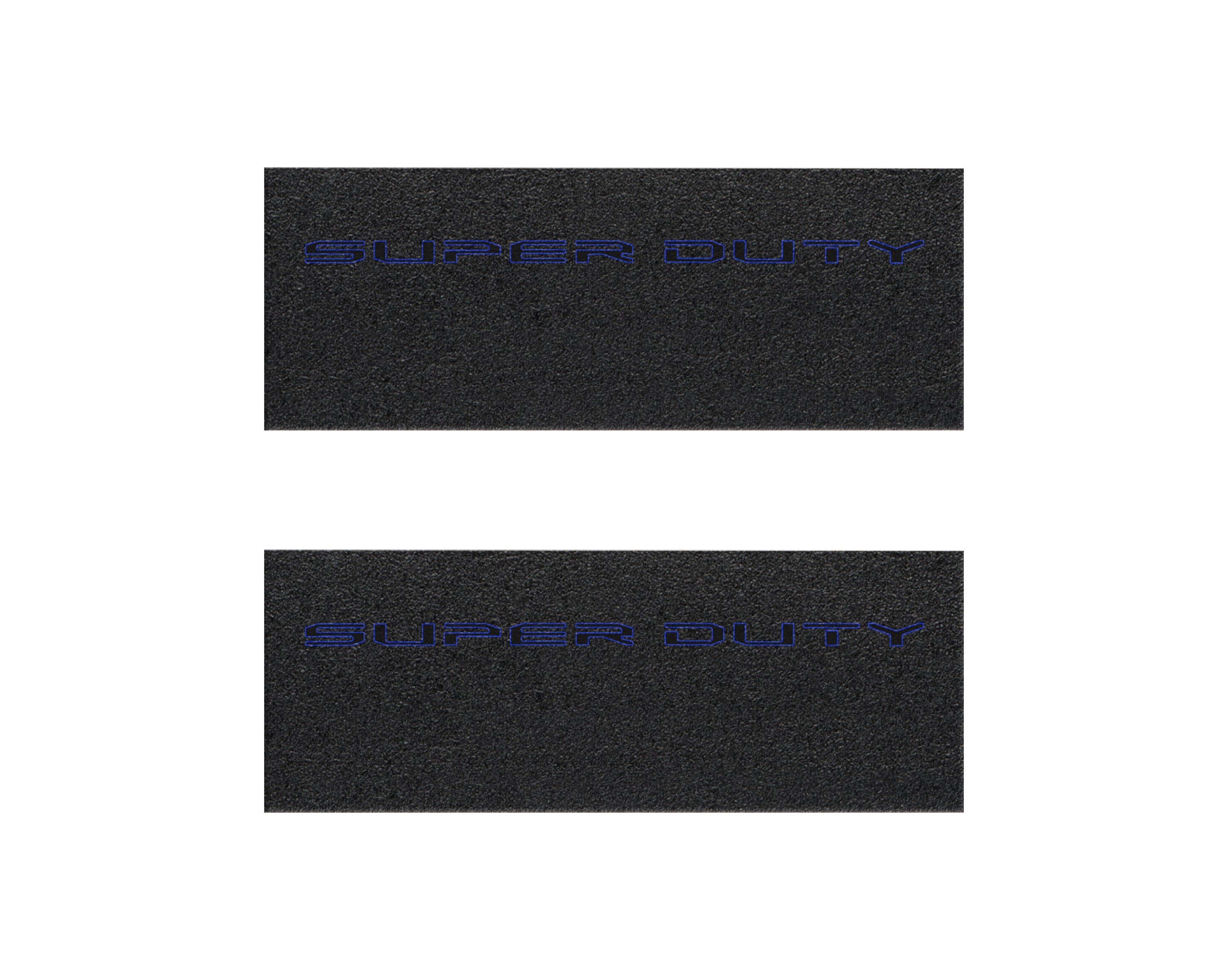 Door Sill Protection Overlays (Textured) Fits 2023-2026 Ford Super Duty