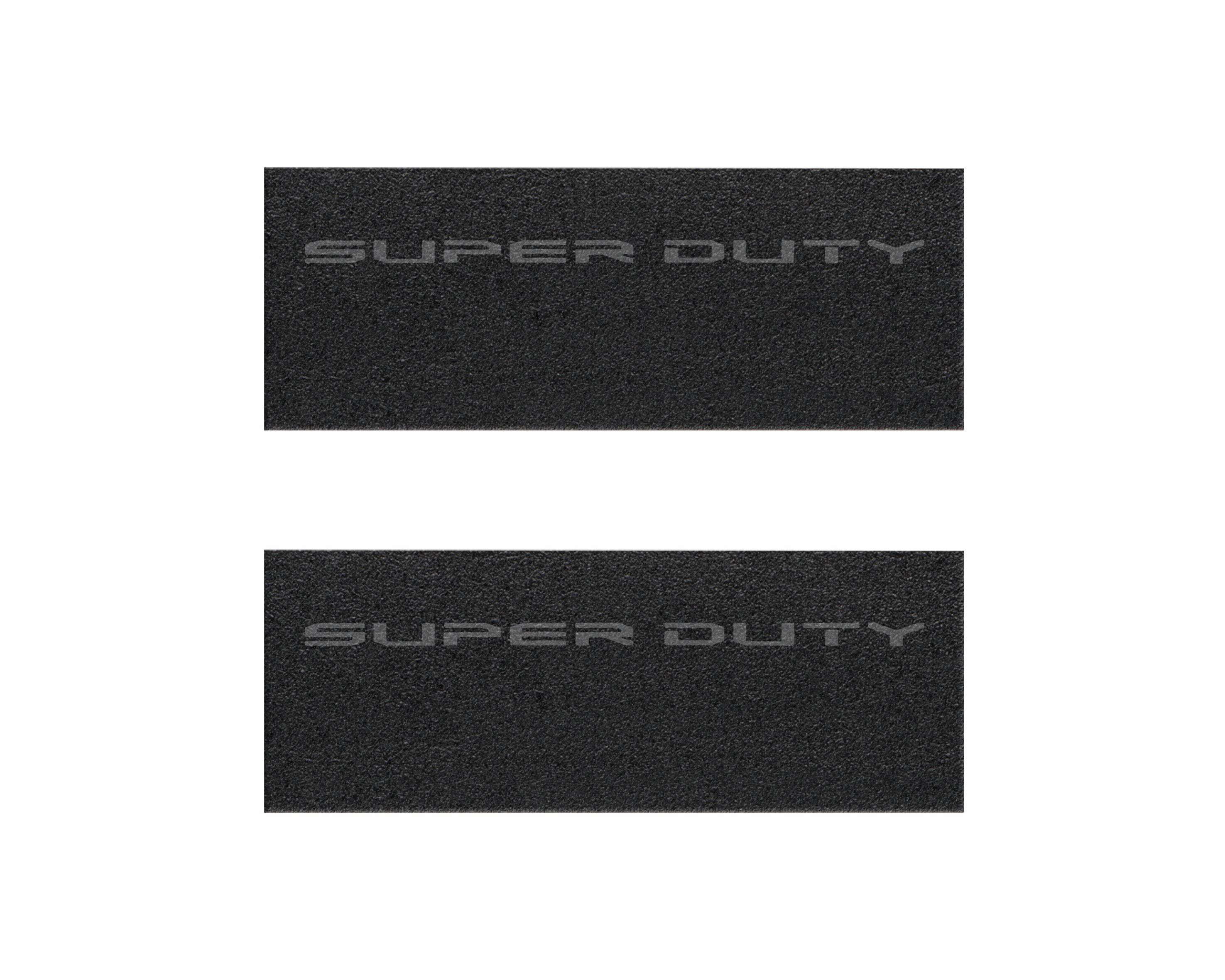 Door Sill Protection Overlays (Textured) Fits 2023-2026 Ford Super Duty