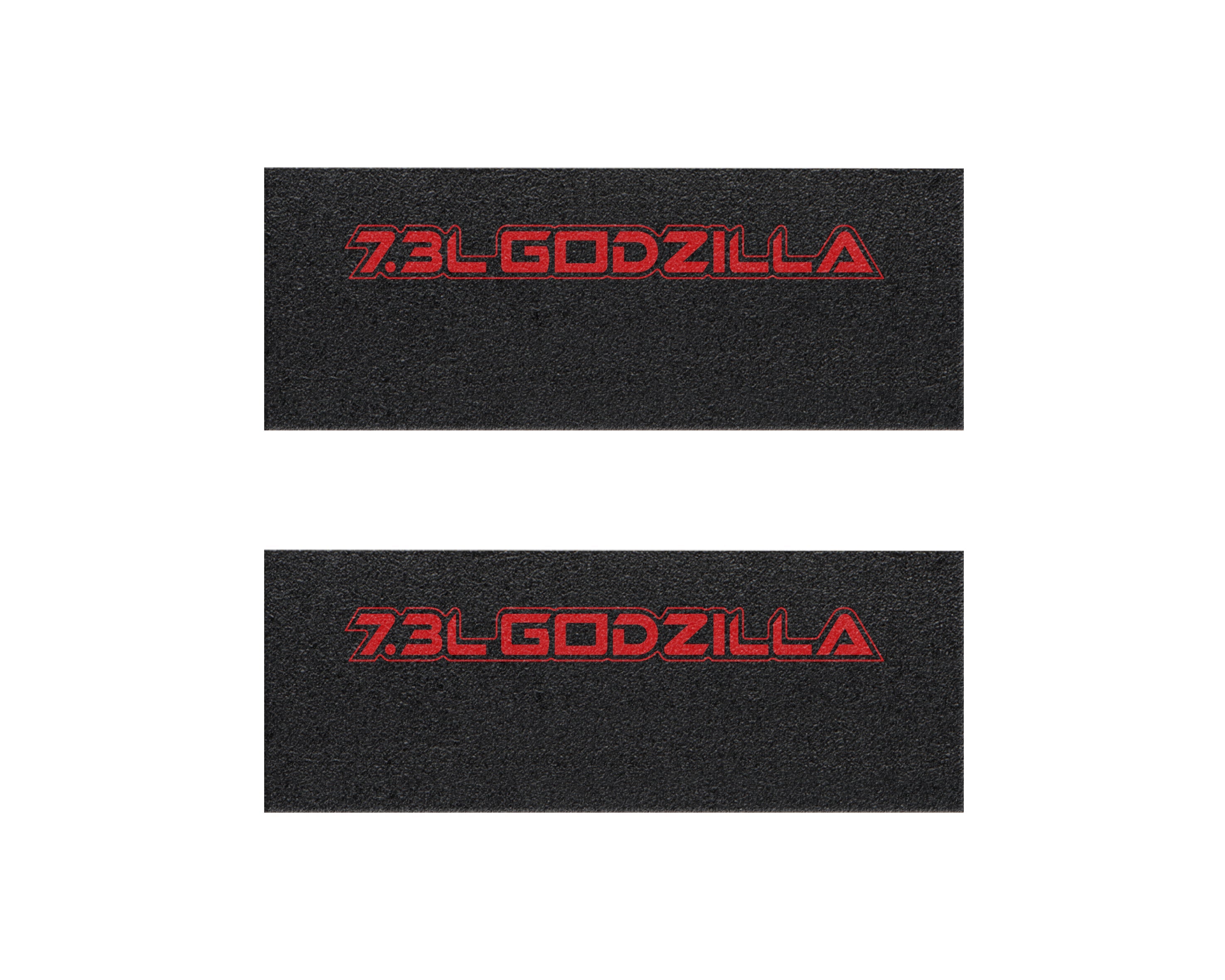 Door Sill Protection Overlays (Textured) Fits 2023-2026 Ford Super Duty