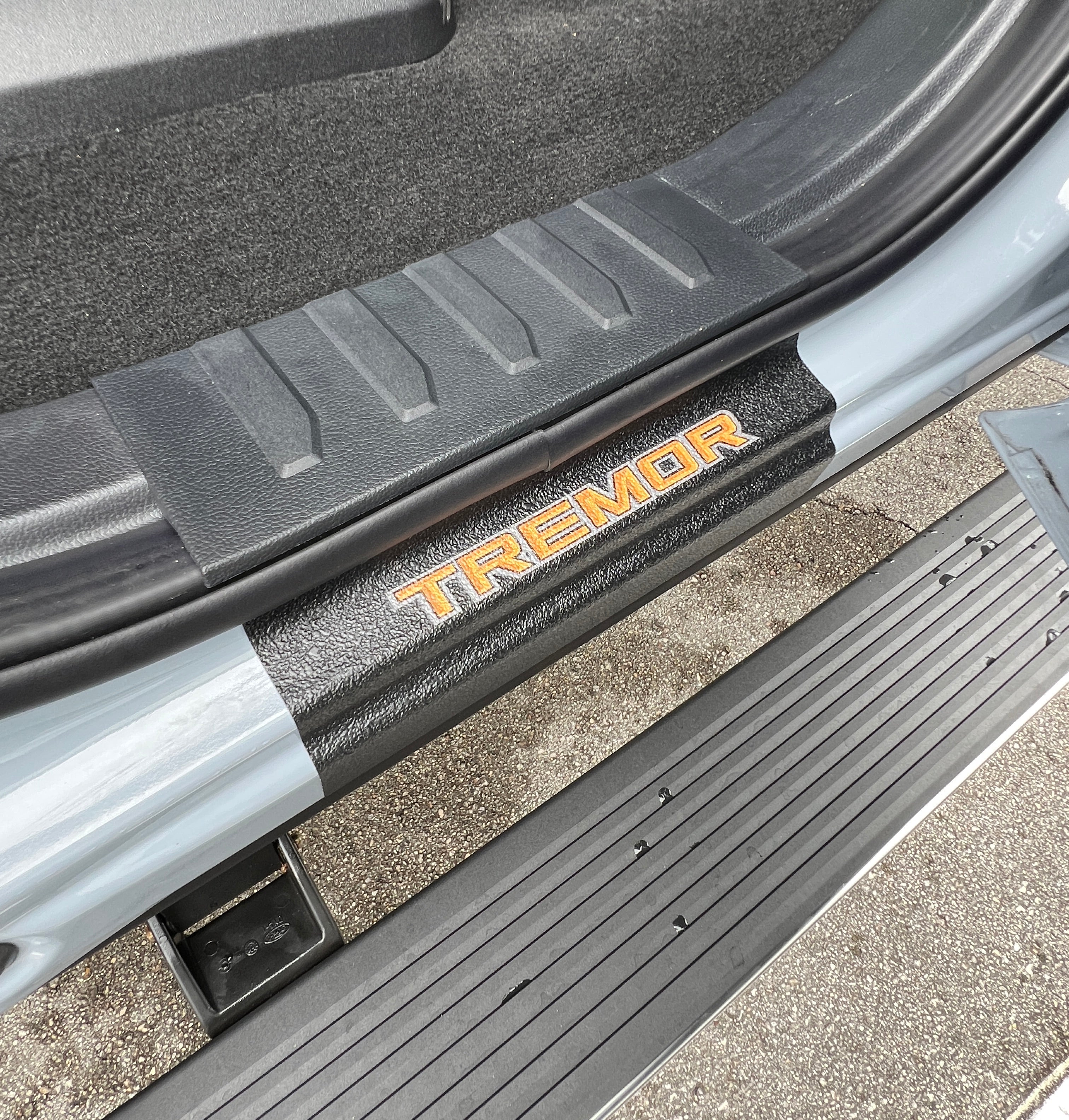 Door Sill Protection Overlays (Textured) Fits 2023-2026 Ford Super Duty