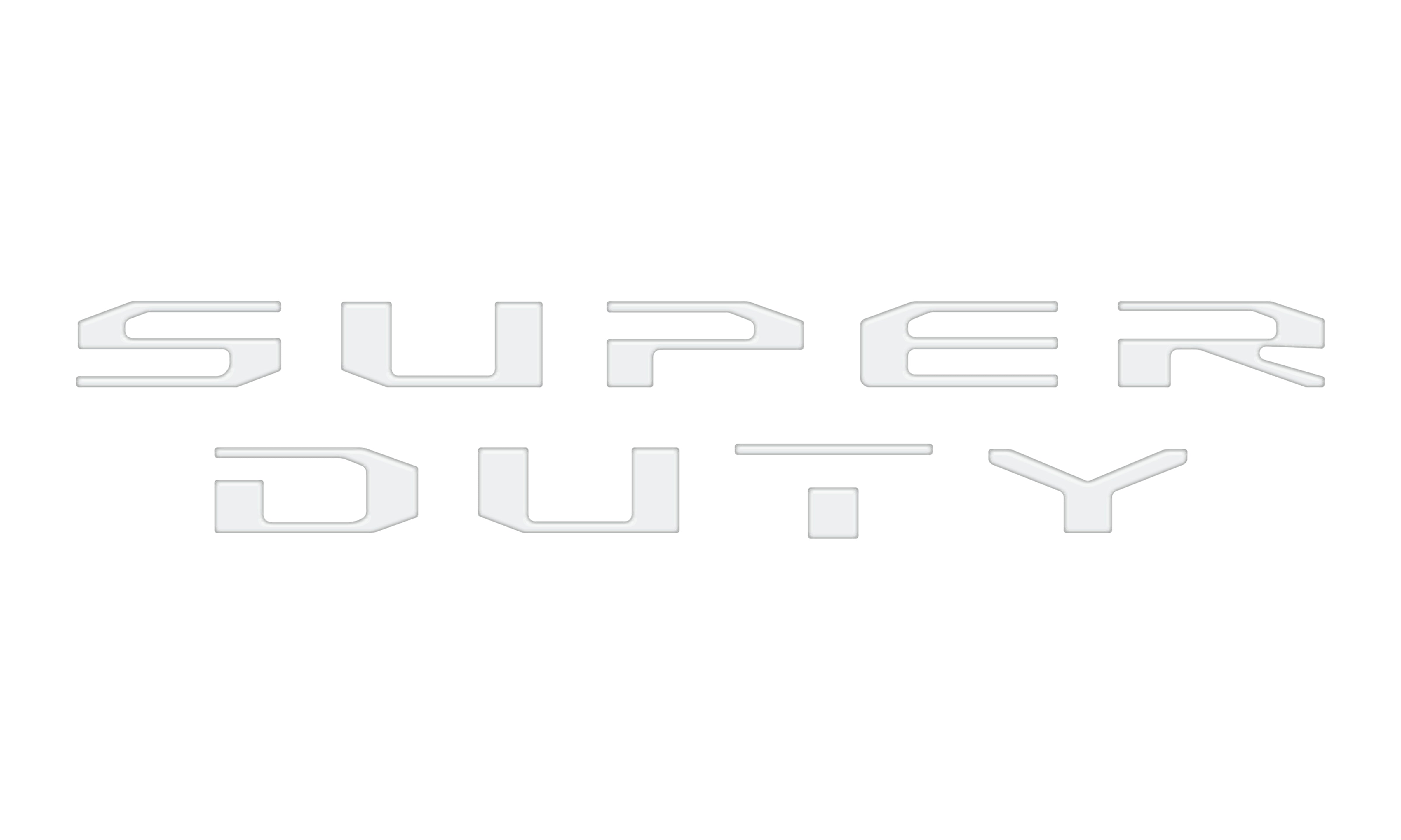 Glovebox Letters Fits 2023-2026 Ford Super Duty