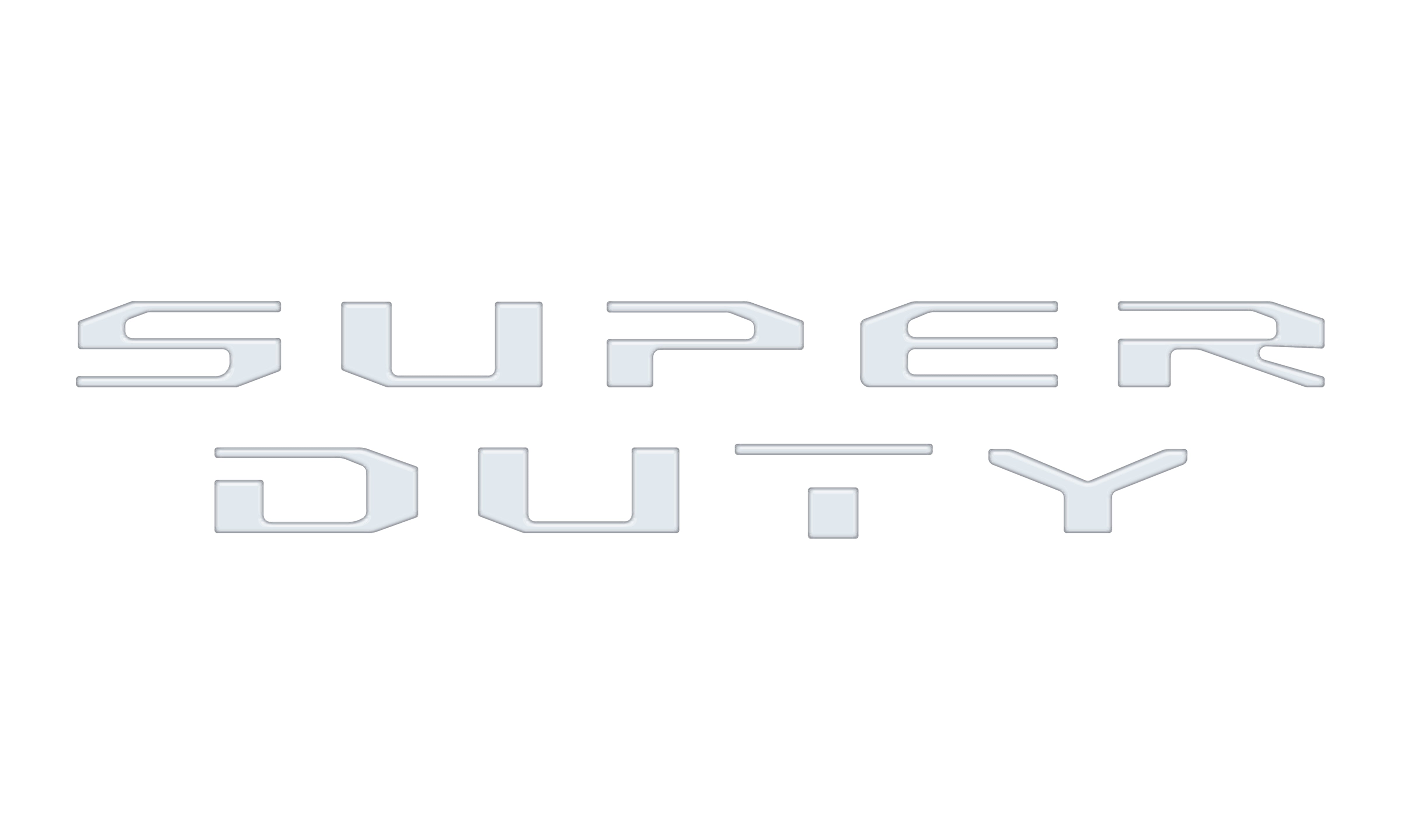 Glovebox Letters Fits 2023-2026 Ford Super Duty