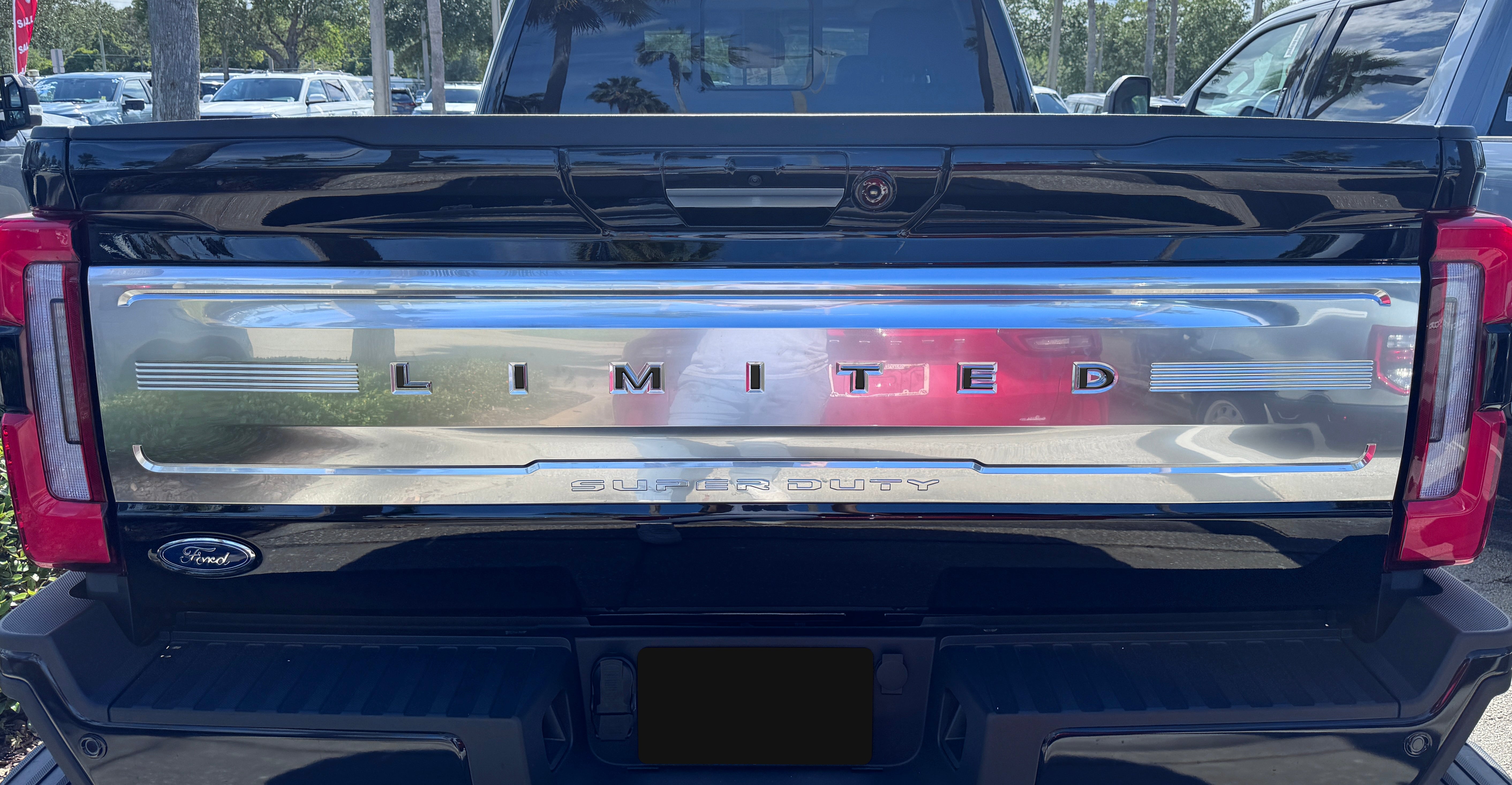 Limited Tailgate Letter Overlays Fits 2023-2026 Ford Super Duty Limited