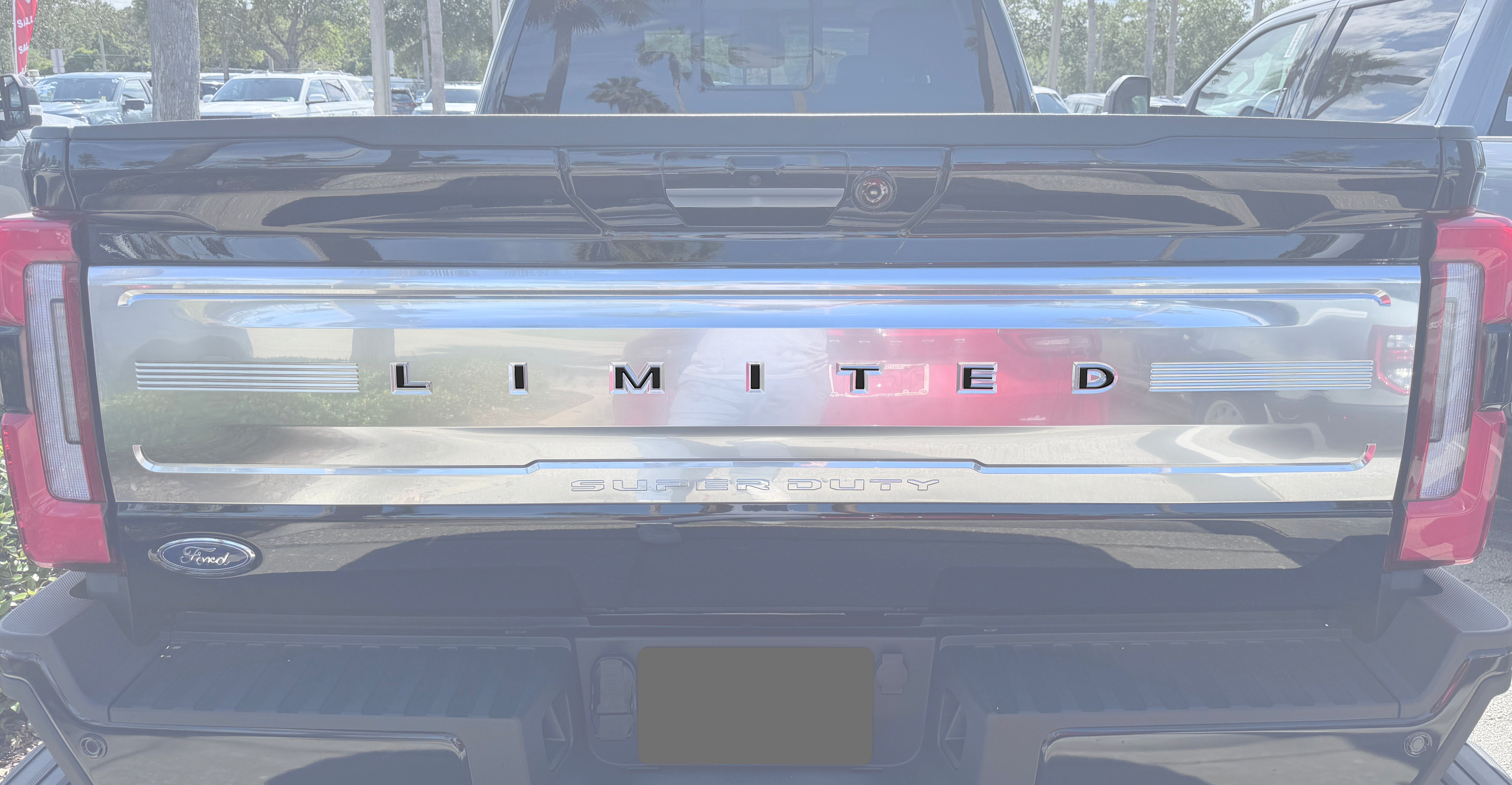 Limited Tailgate Letter Overlays Fits 2023-2026 Ford Super Duty Limited
