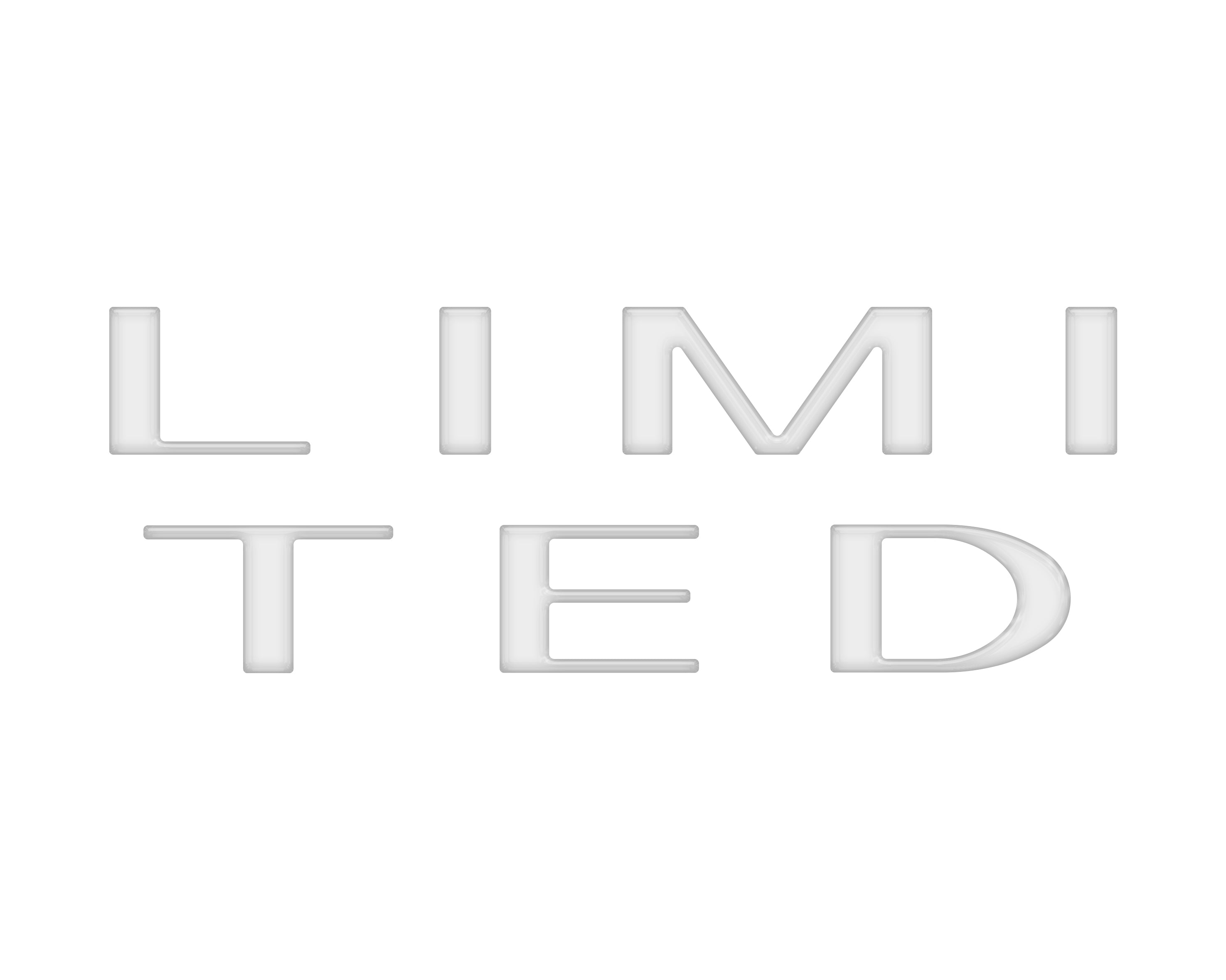 Limited Tailgate Letter Overlays Fits 2023-2026 Ford Super Duty Limited