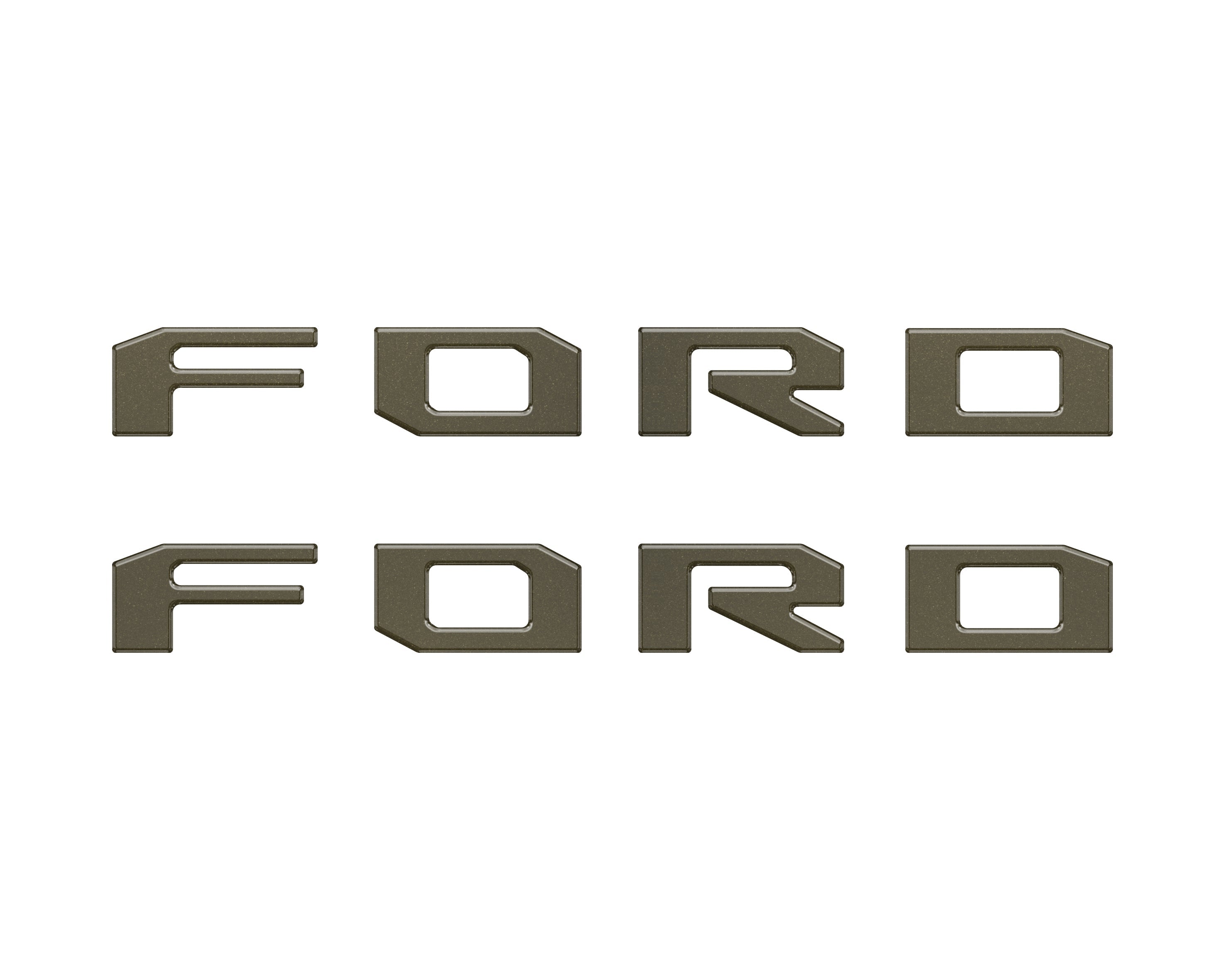 Running Board Letters Fits 2023-2026 Ford Super Duty & F-150 Crew Cab