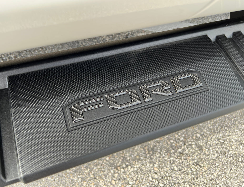 Running Board Letters Fits 2023-2026 Ford Super Duty & F-150 Crew Cab